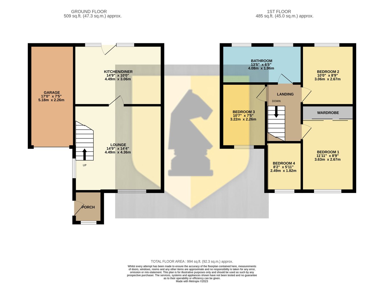 26, Manning Road, Northampton floorplan