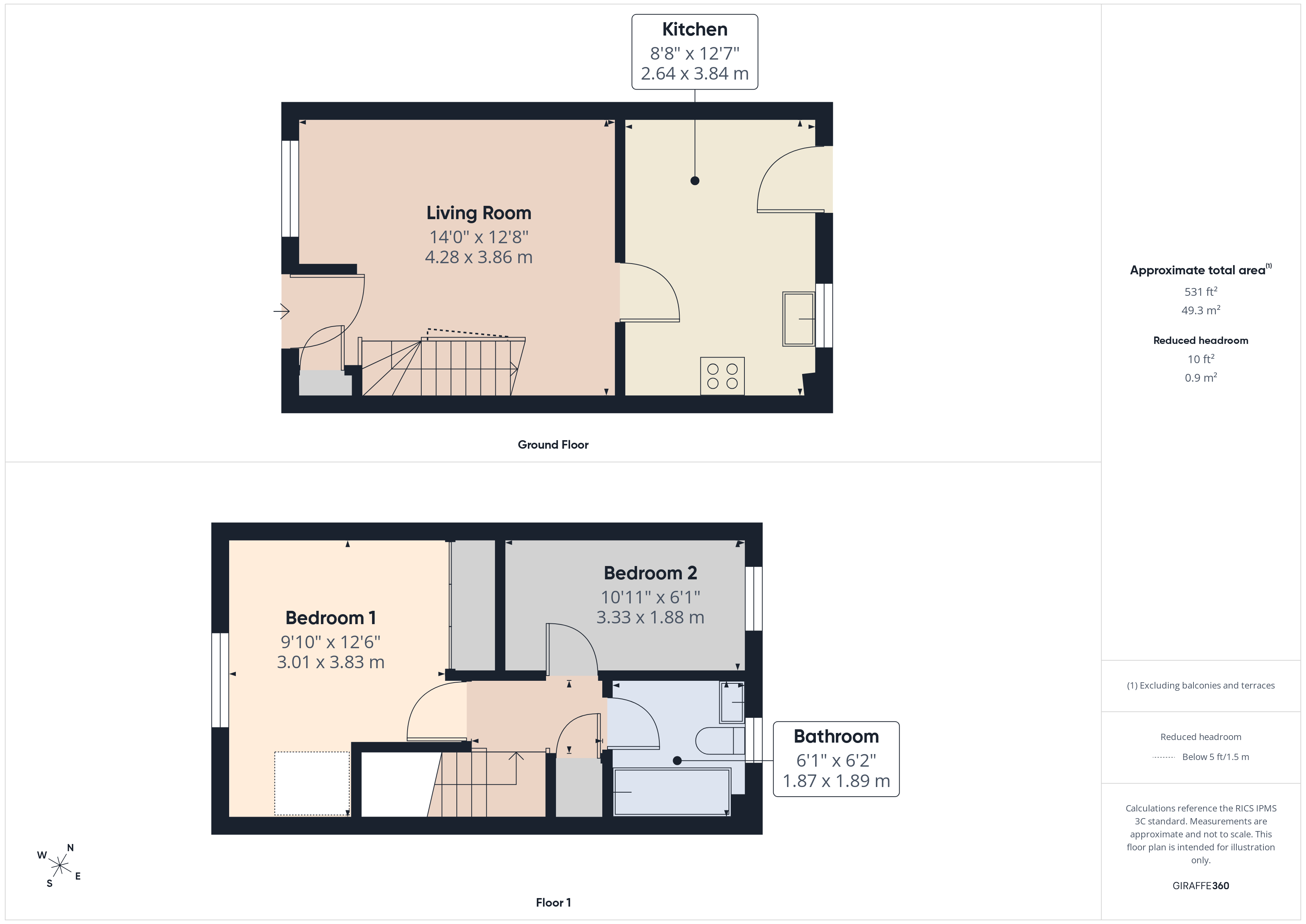 Viking Way, Bourne floorplan