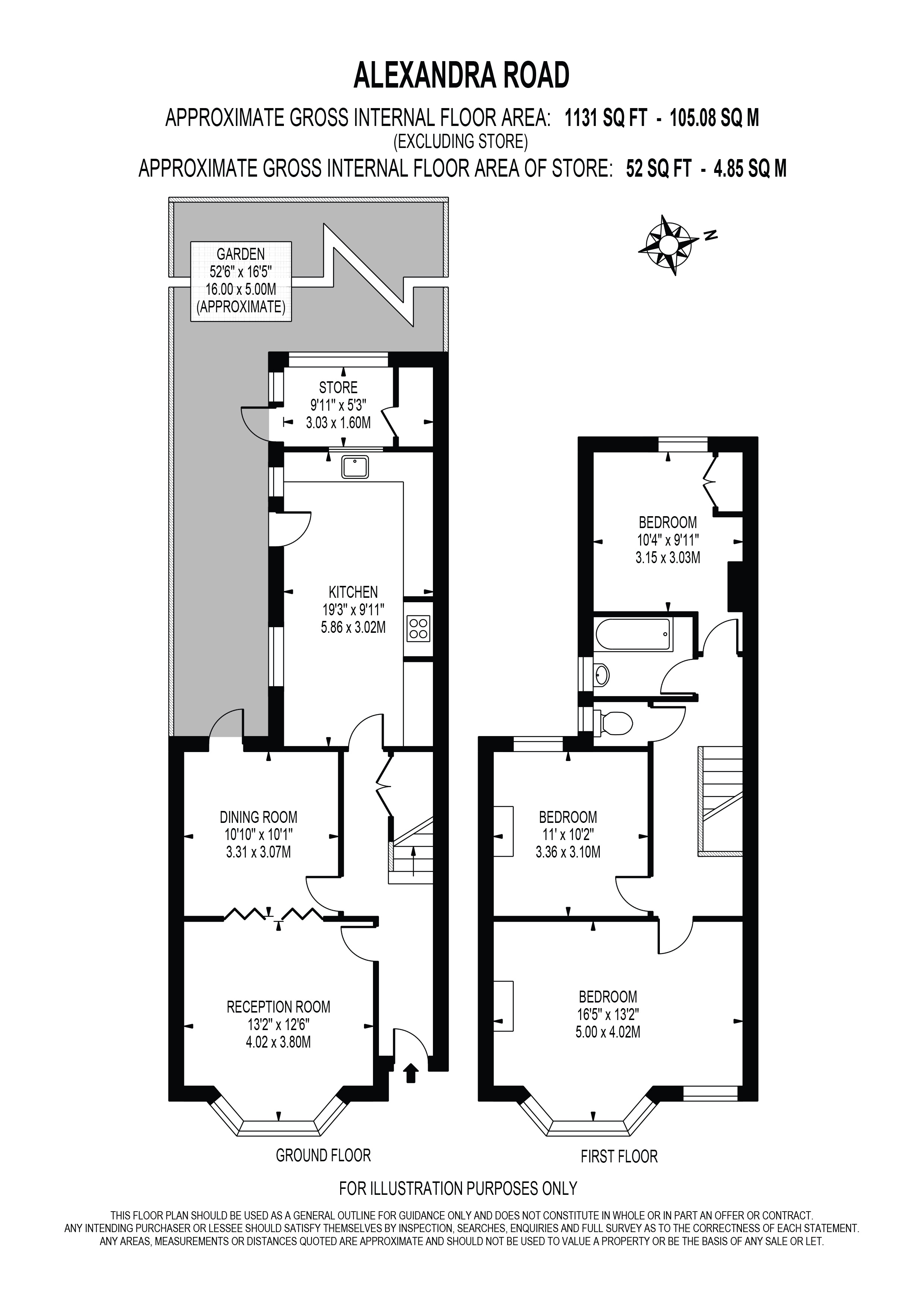 73, Alexandra Road, Surrey floorplan