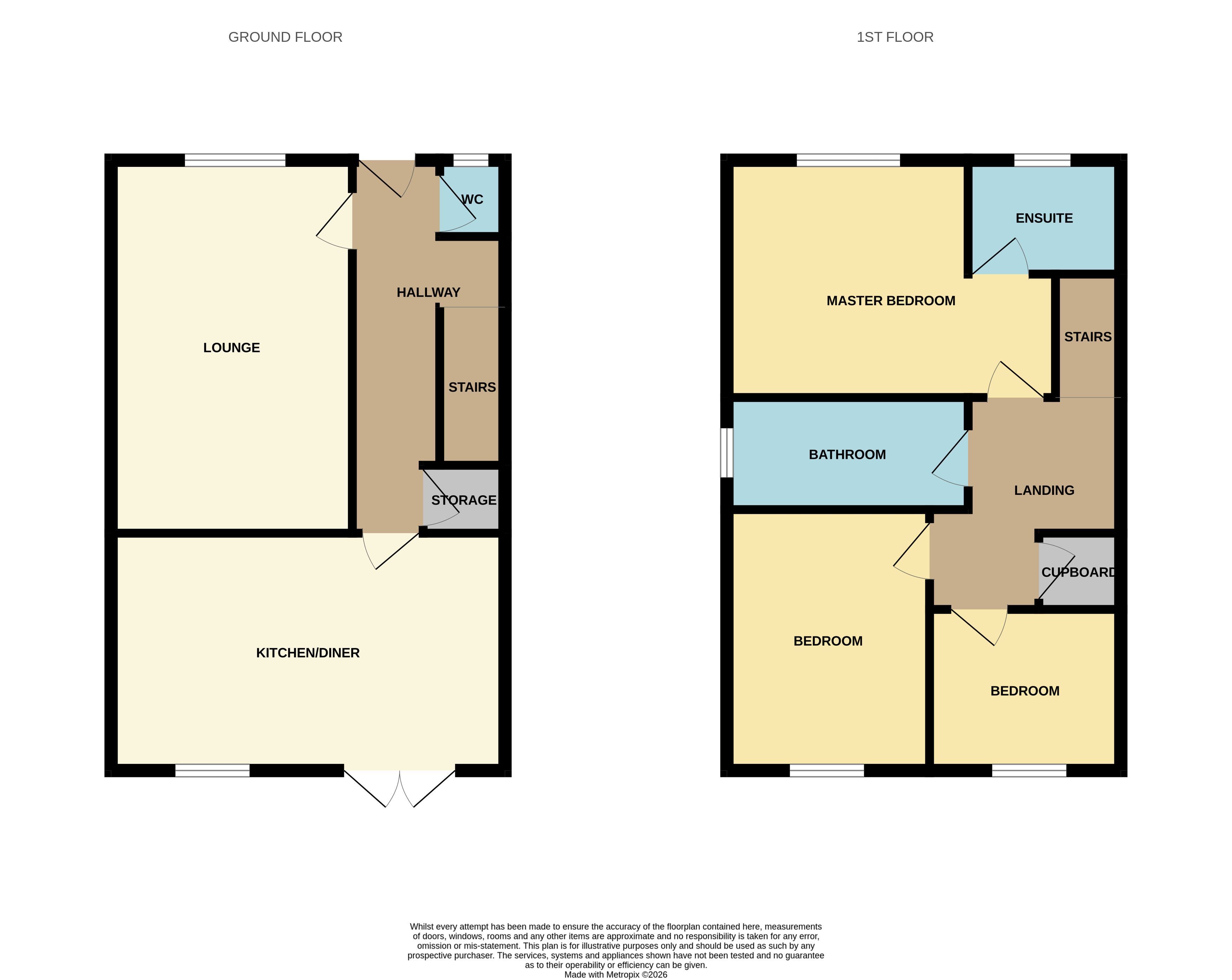 38, Trippear Way, Heywood floorplan