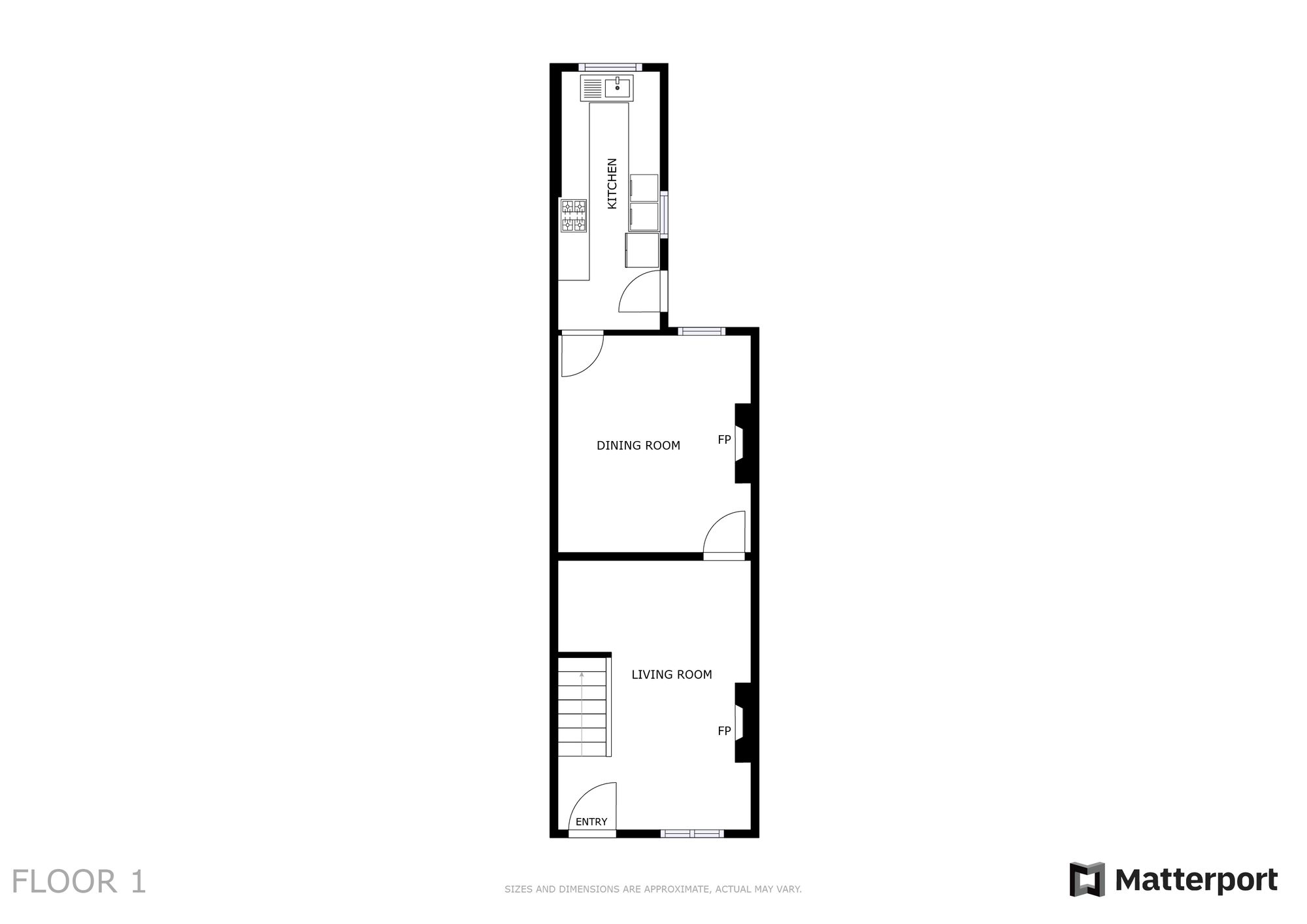 6 Leopold Road, Leicester floorplan