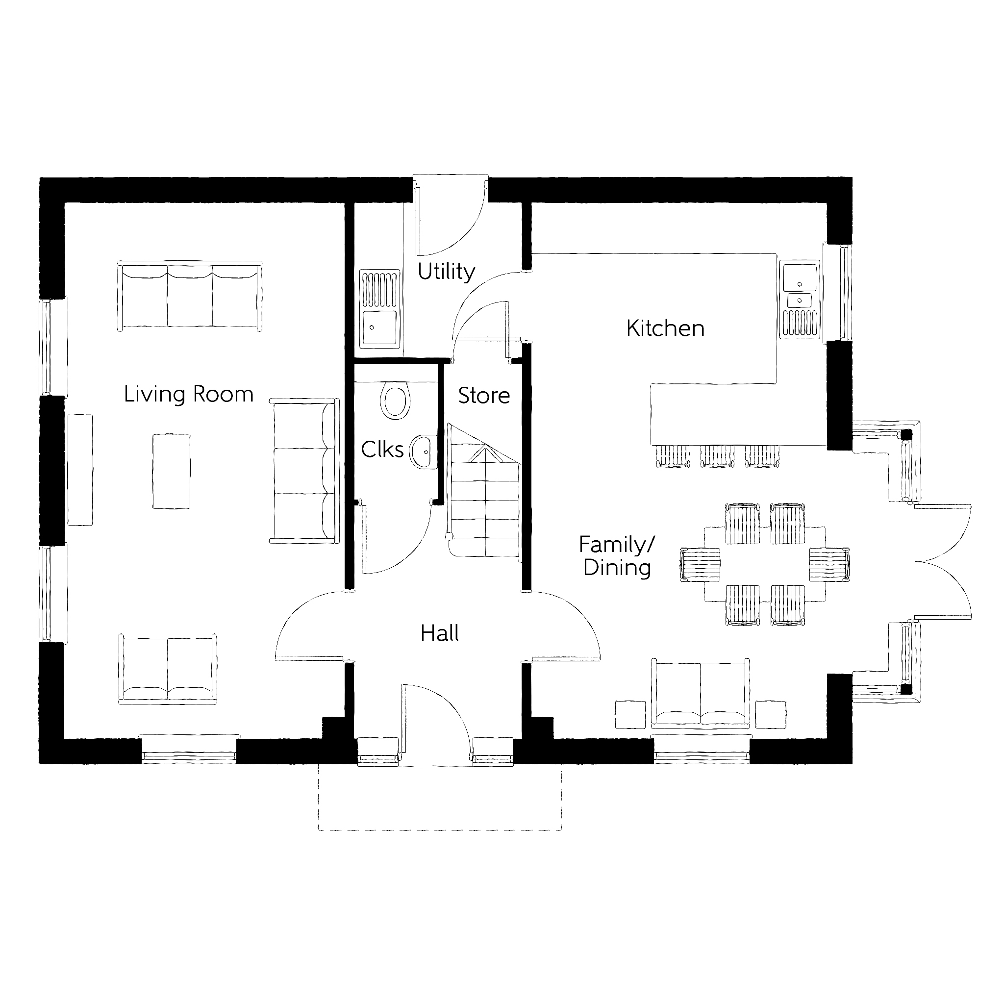 590, Rambouillet Drive, Whitehouse, Milton Keynes floorplan