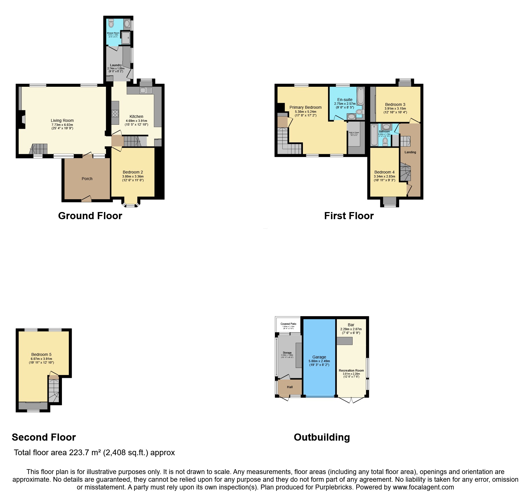 Bridge Cottage, Oakenbottom Road, Bolton floorplan