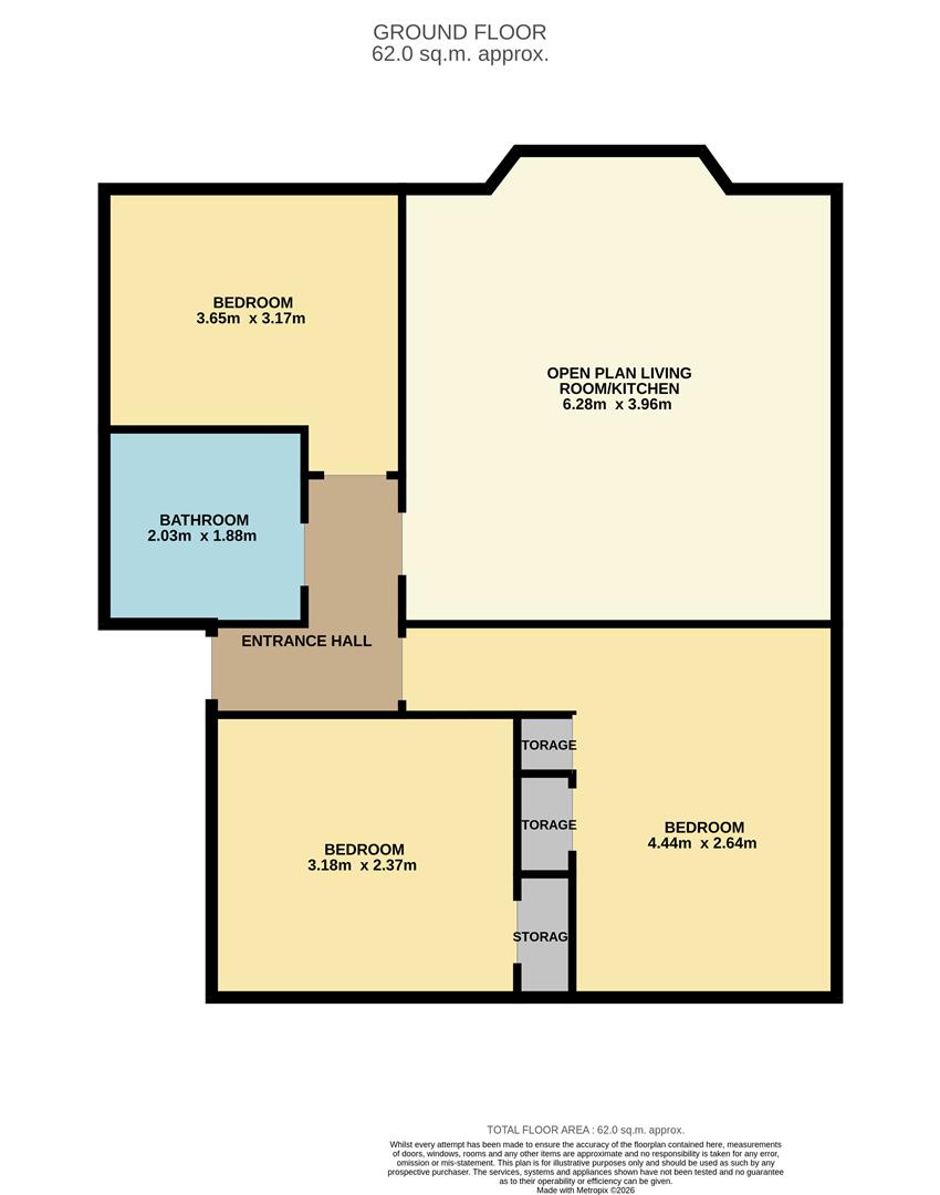 3/R, 9, Baxter Park Terrace, Dundee floorplan
