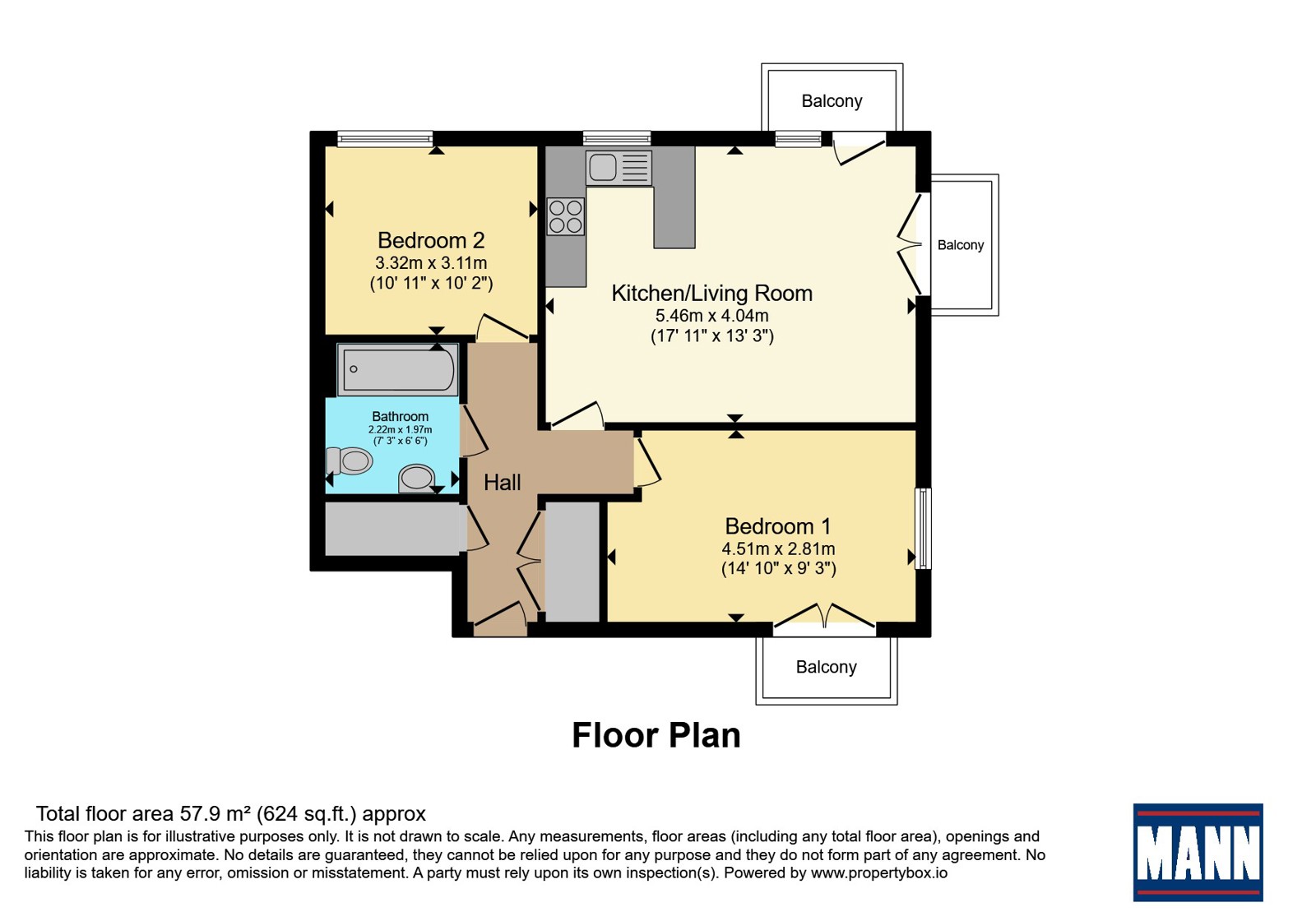 23, Silver Train Gardens, Kent floorplan