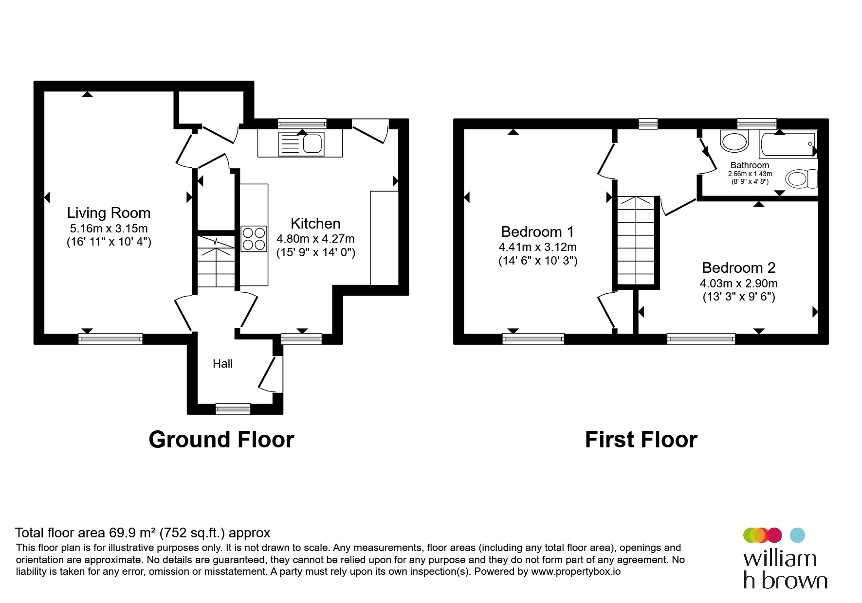1, Jos Way, Huddersfield floorplan