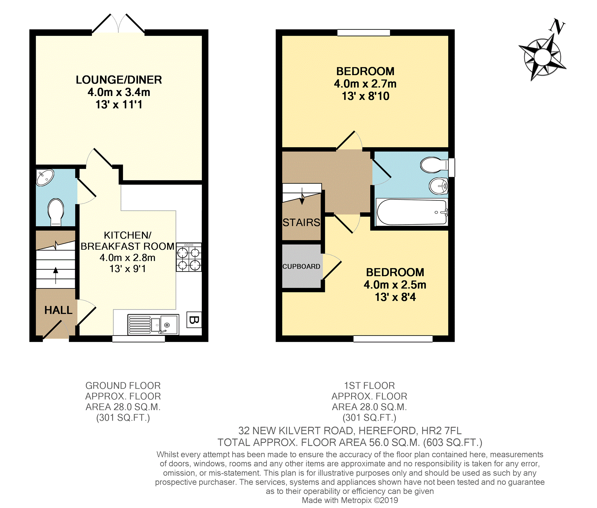 2 Bedrooms End terrace house for sale in New Kilvert Road, Hereford HR2