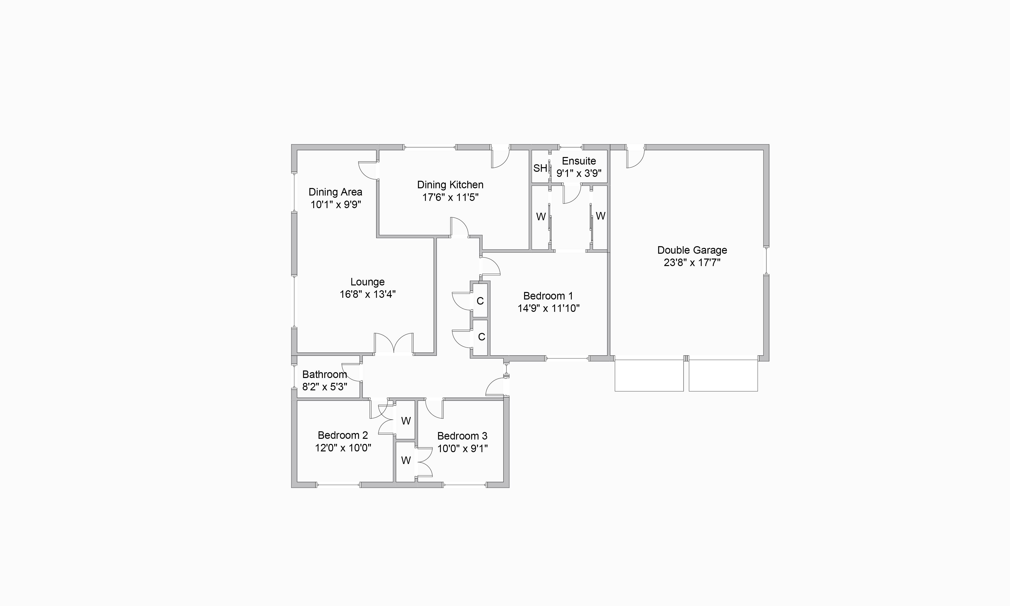 3 Bedrooms Bungalow for sale in Hillview Drive, Helensburgh, Argyll & Bute G84