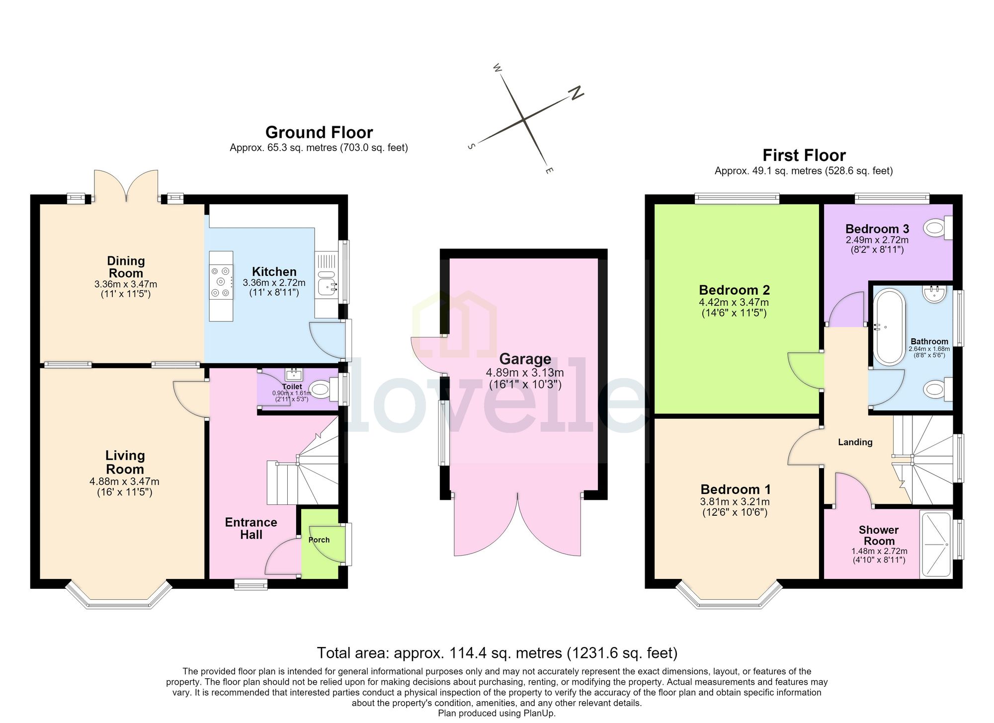 14 Roundway, Grimsby floorplan
