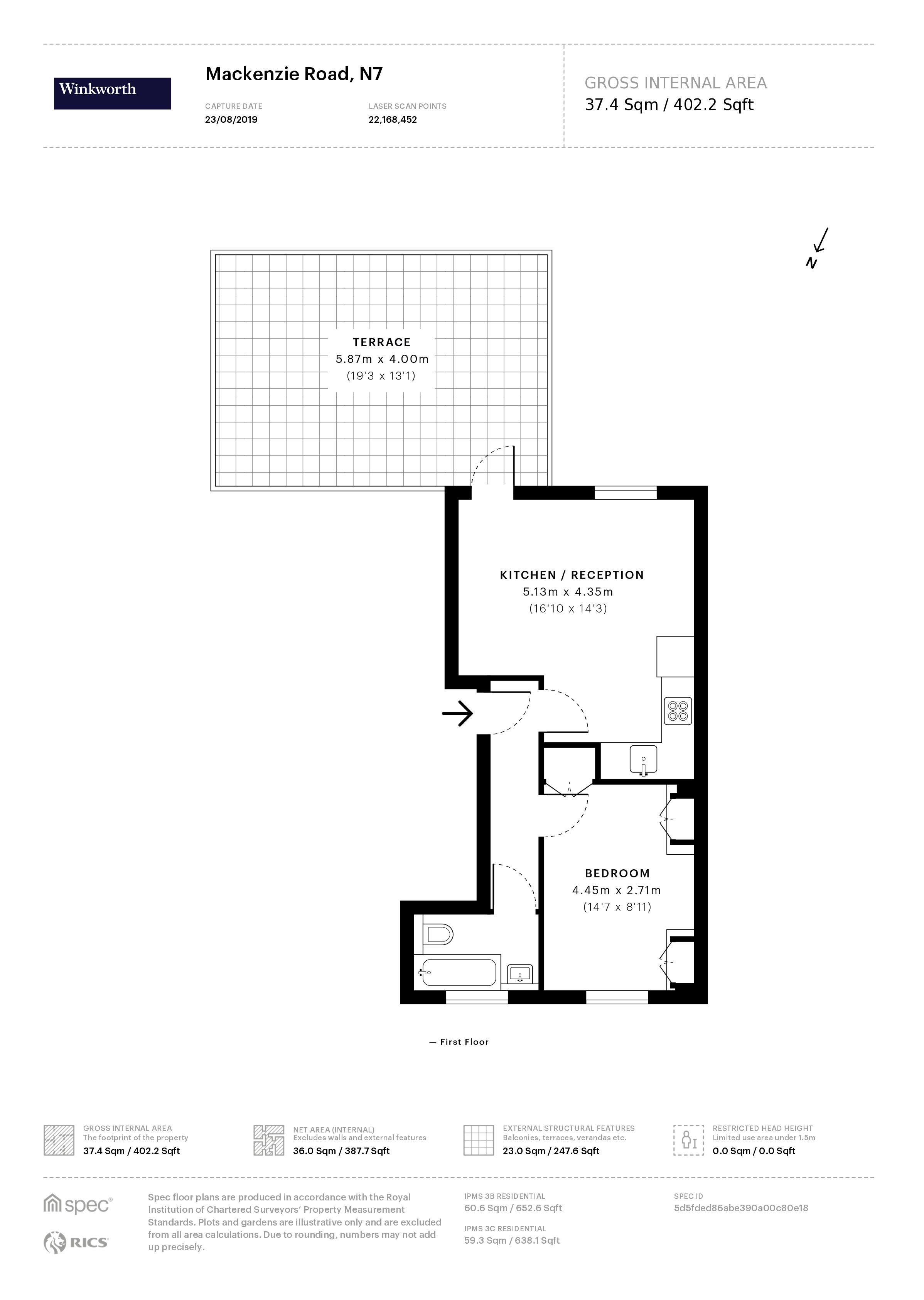 Mackenzie Road, London floorplan