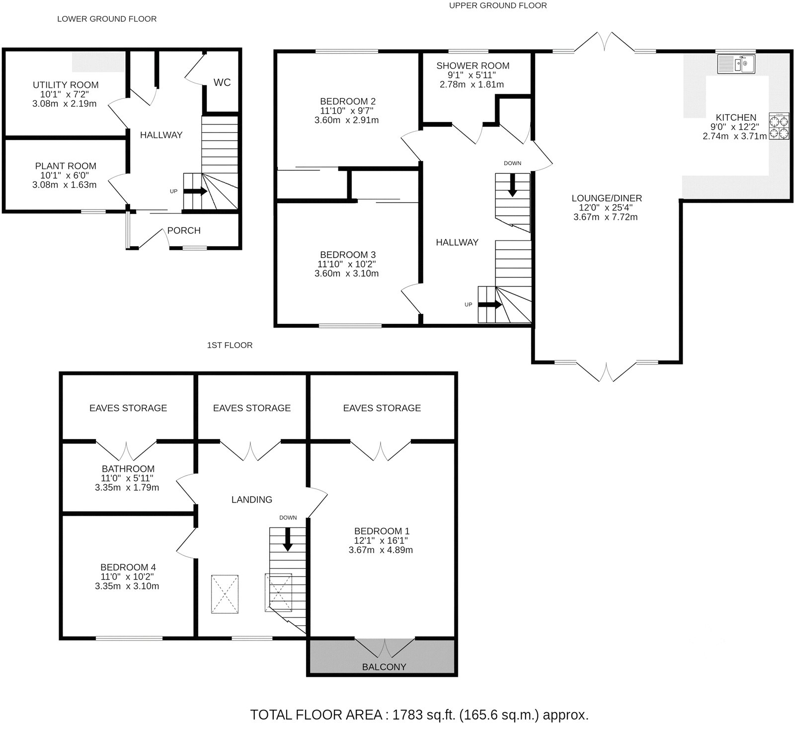 Iona, 16A,, Hillside Road, Wirral floorplan