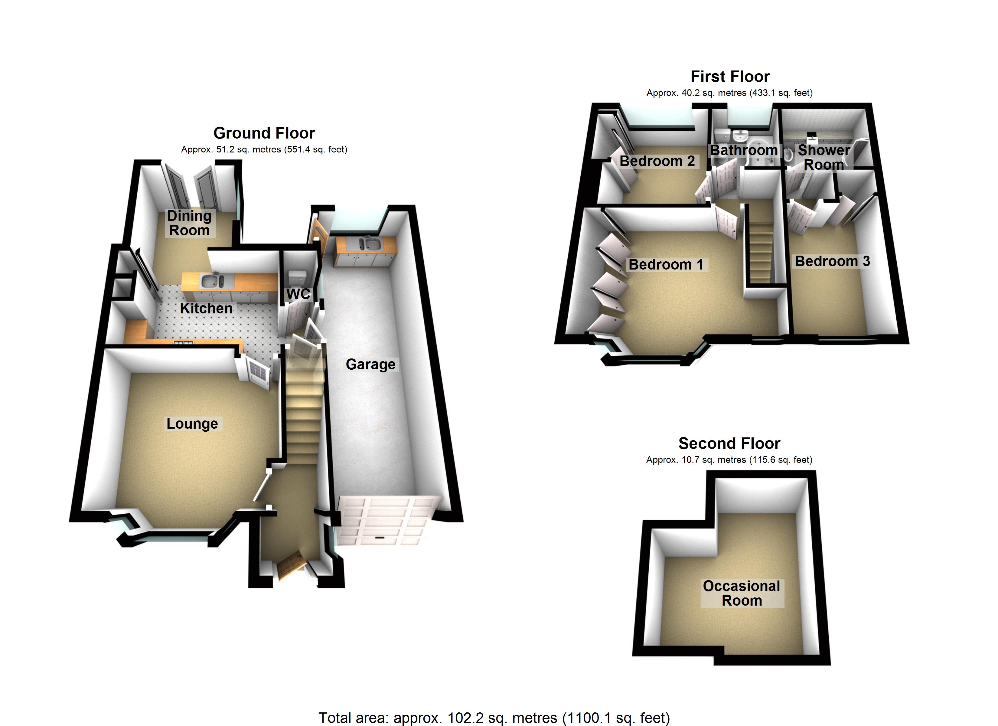 3 Bedrooms Semi-detached house for sale in Brushfield Grove, Sheffield S12