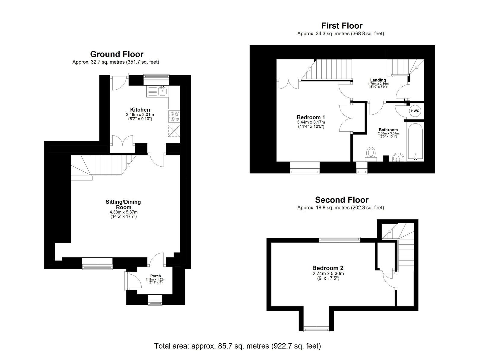 Manor Farm Cottages,5, Tetbury floorplan