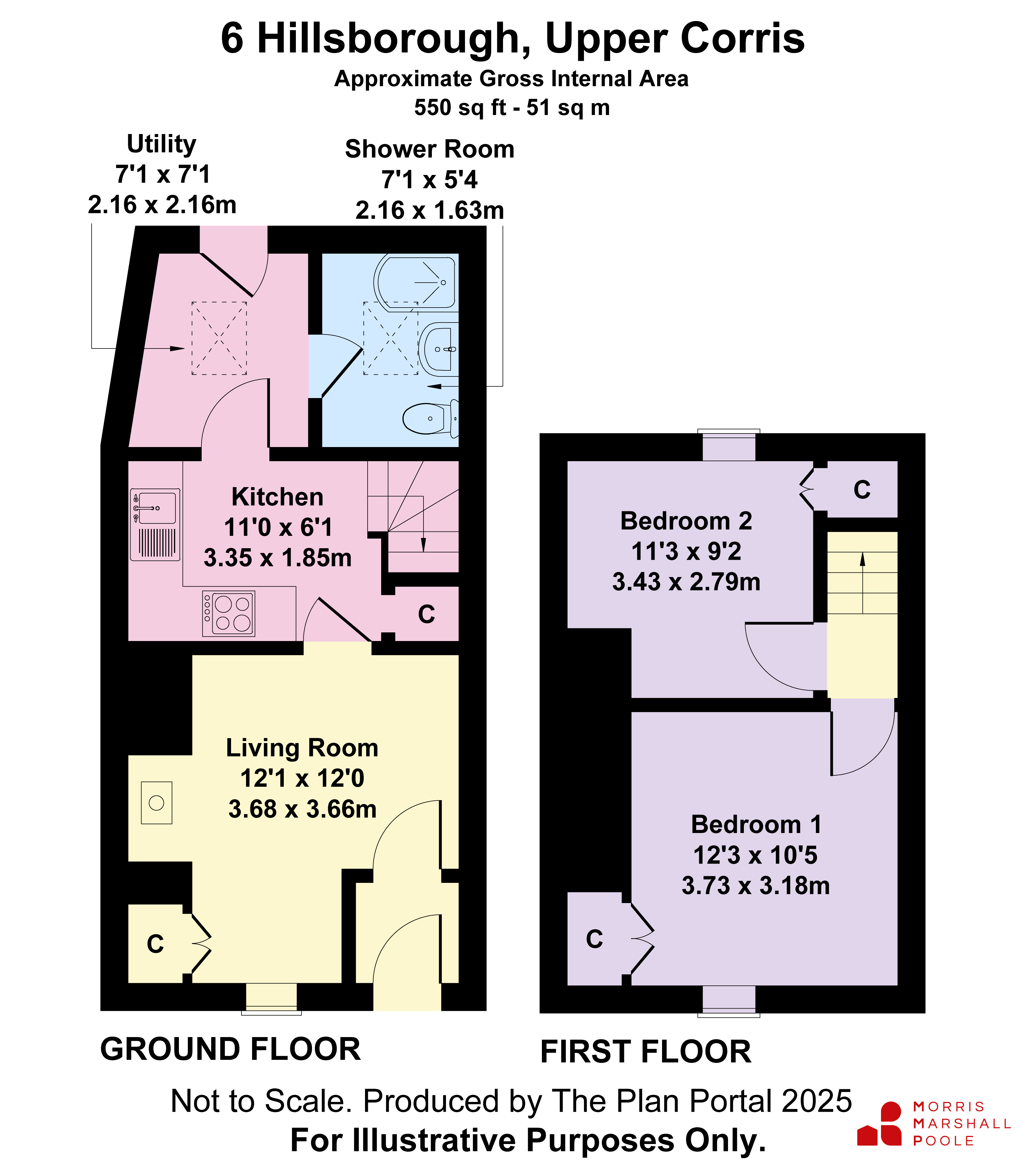 6, Hillsborough, Machynlleth floorplan