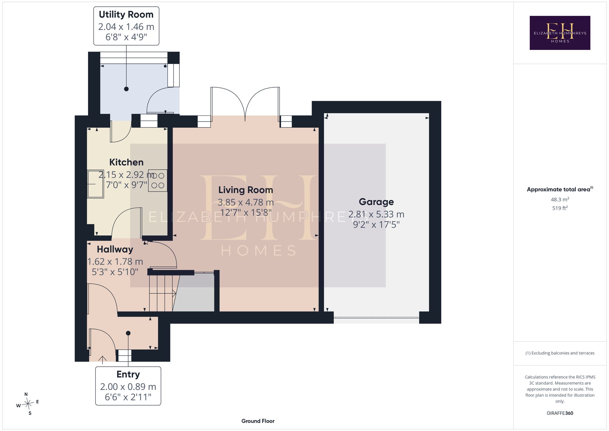 14 Arkle Court, Alnwick floorplan