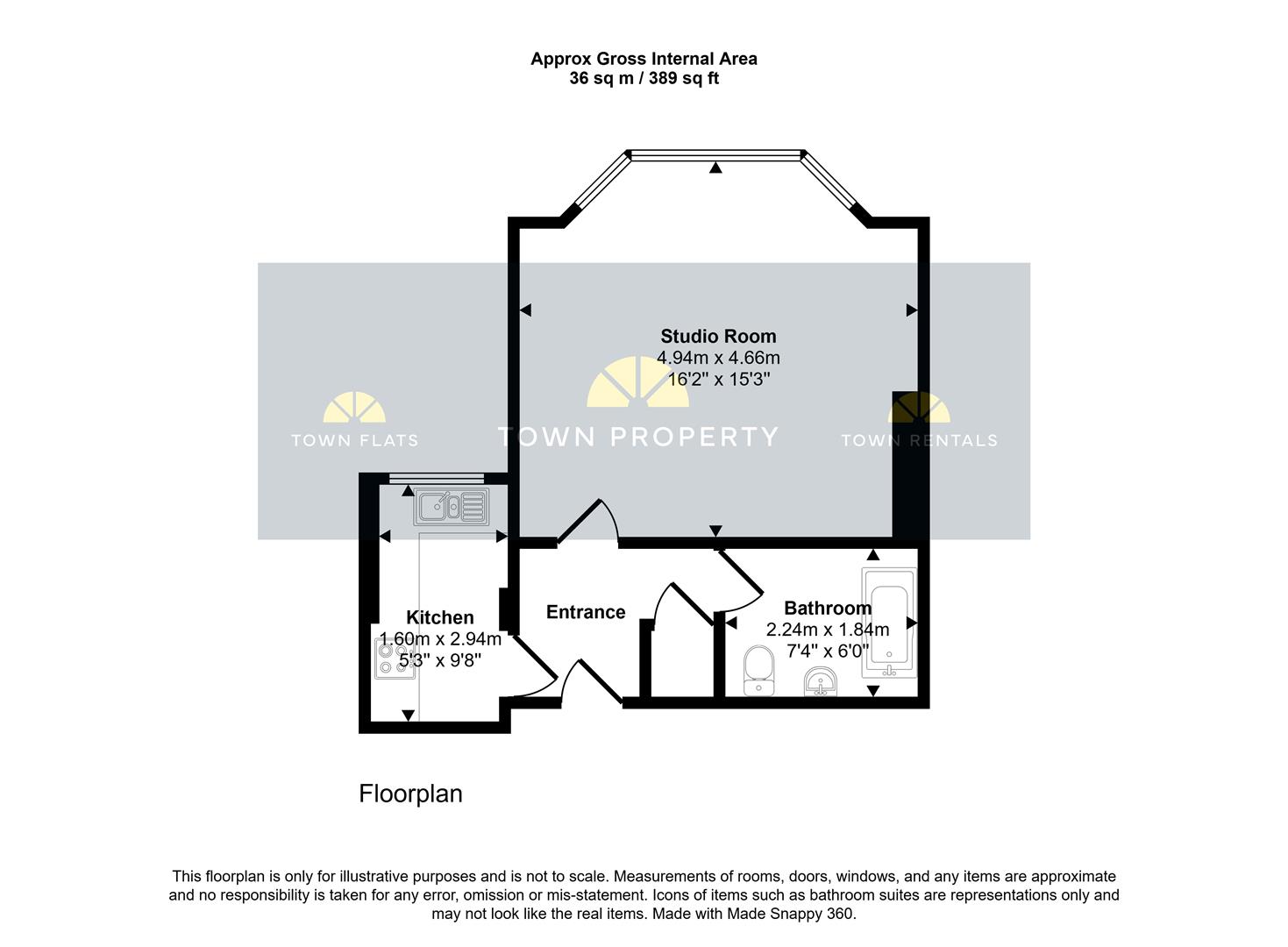 3, Carillon House, 18 Eversfield Road, Eastbourne floorplan