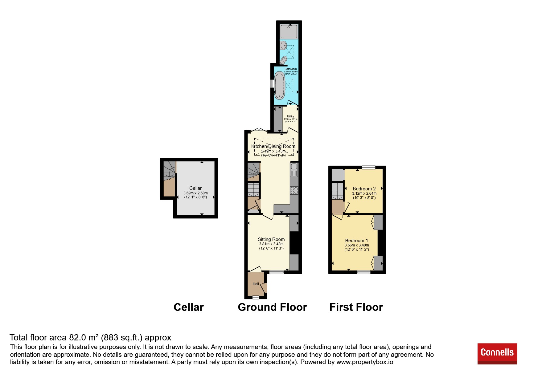 39, Belbroughton Road, Kidderminster floorplan