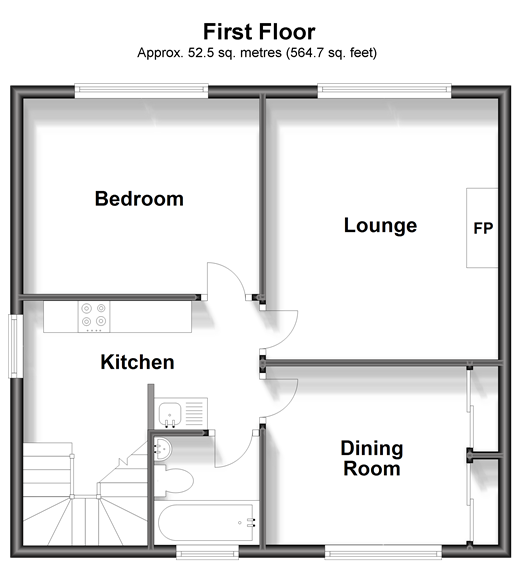 Grafton Road, Dagenham, Essex RM8, 1 bedroom for sale