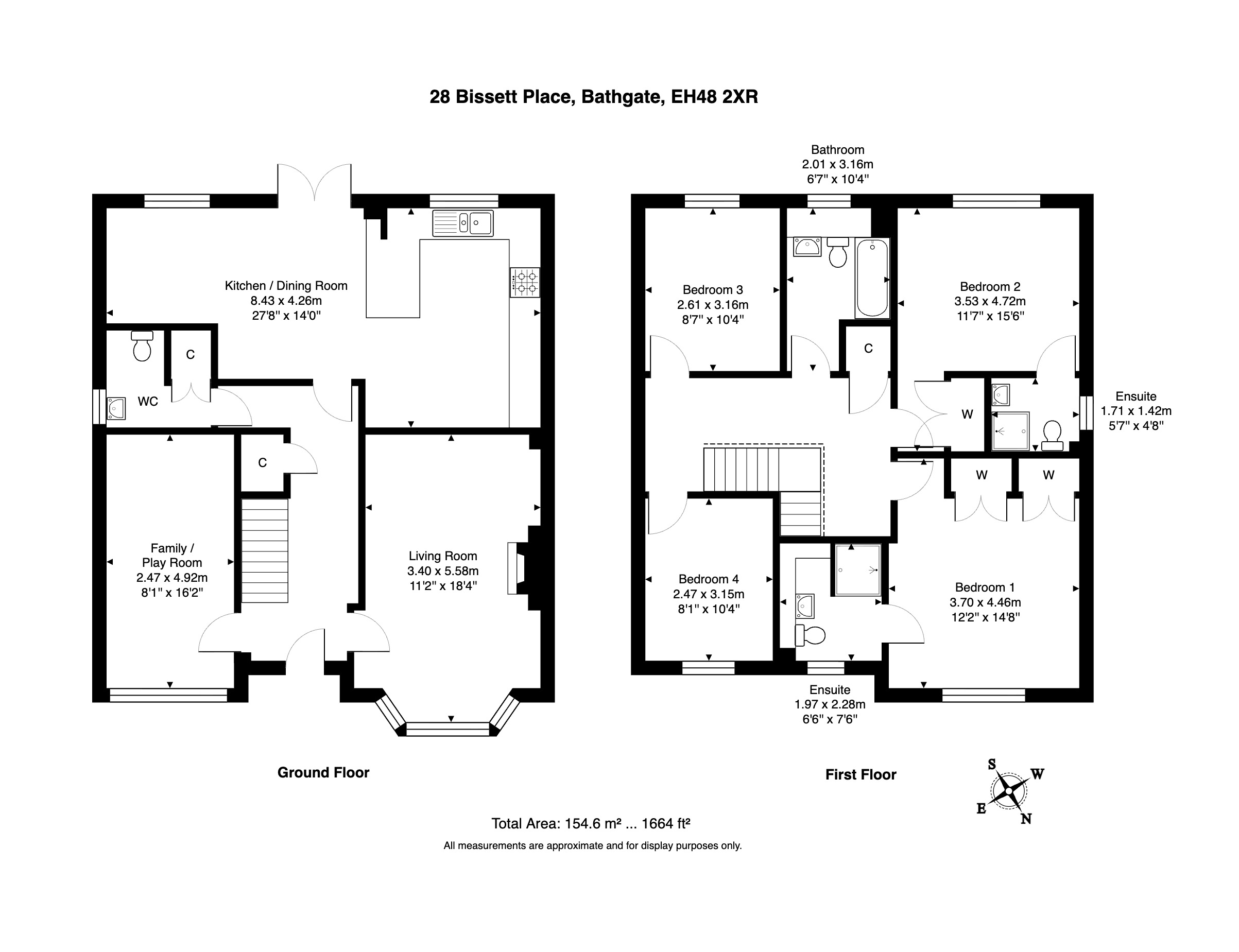 28, Bisset Place, Bathgate floorplan