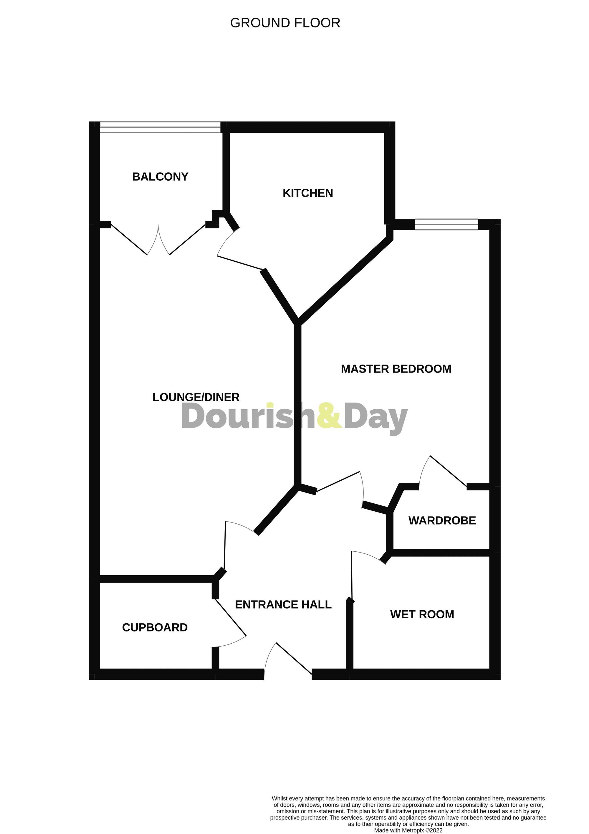 47 Deans Park Court Kingsway, Stafford floorplan