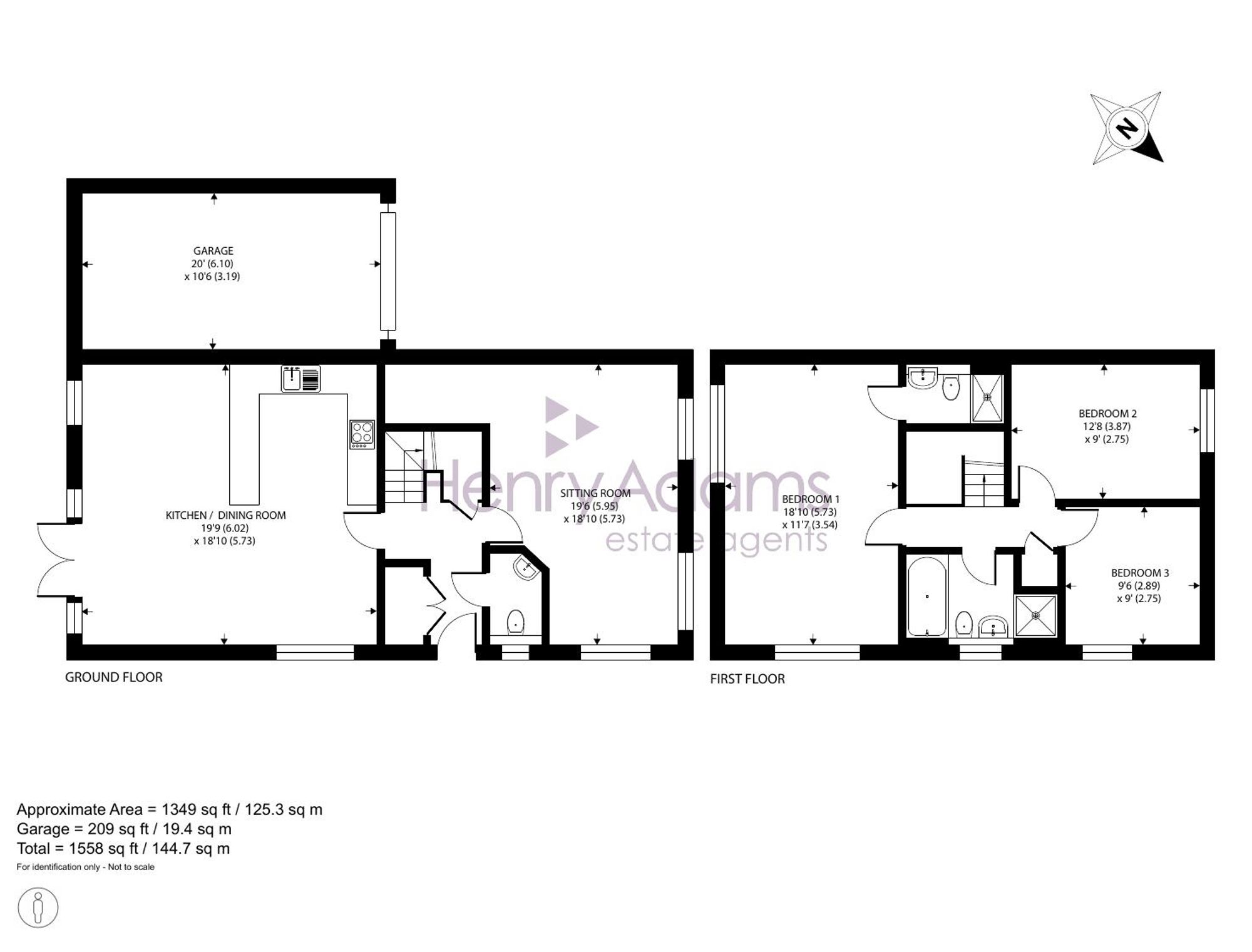 1 Pipistrelle Way, Chichester floorplan