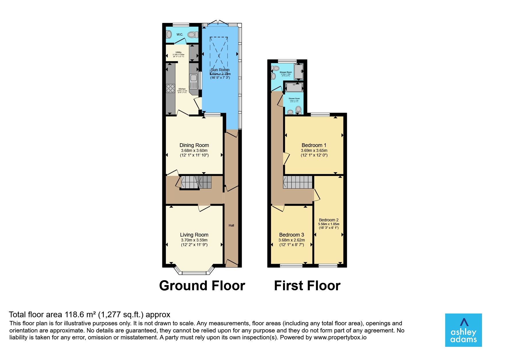 27, Cowley Street, Derby floorplan