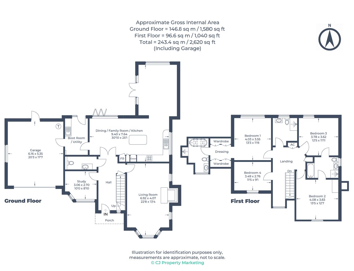 16, Cedar Grove, Amersham floorplan