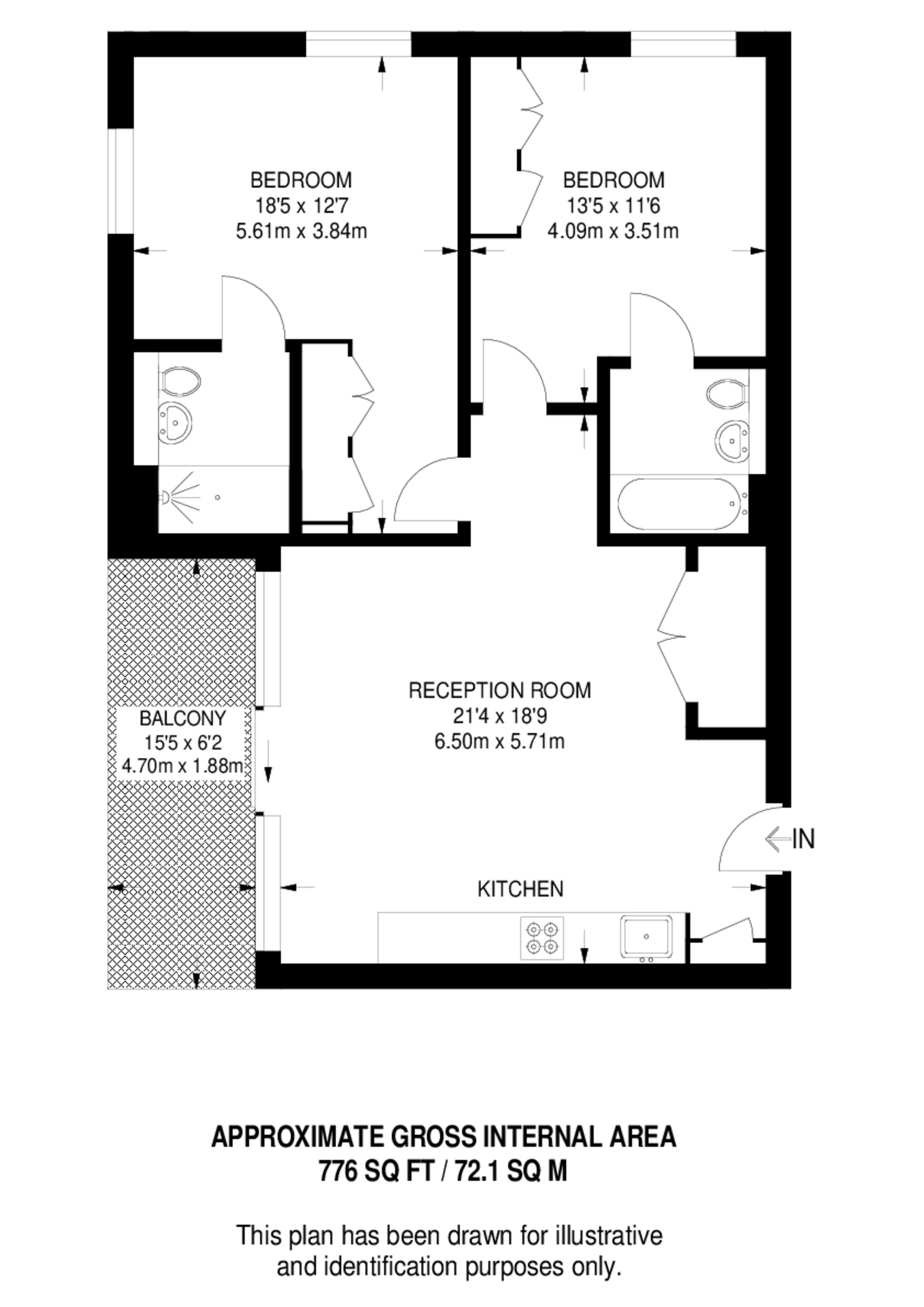 New Drum Street, Aldgate floorplan