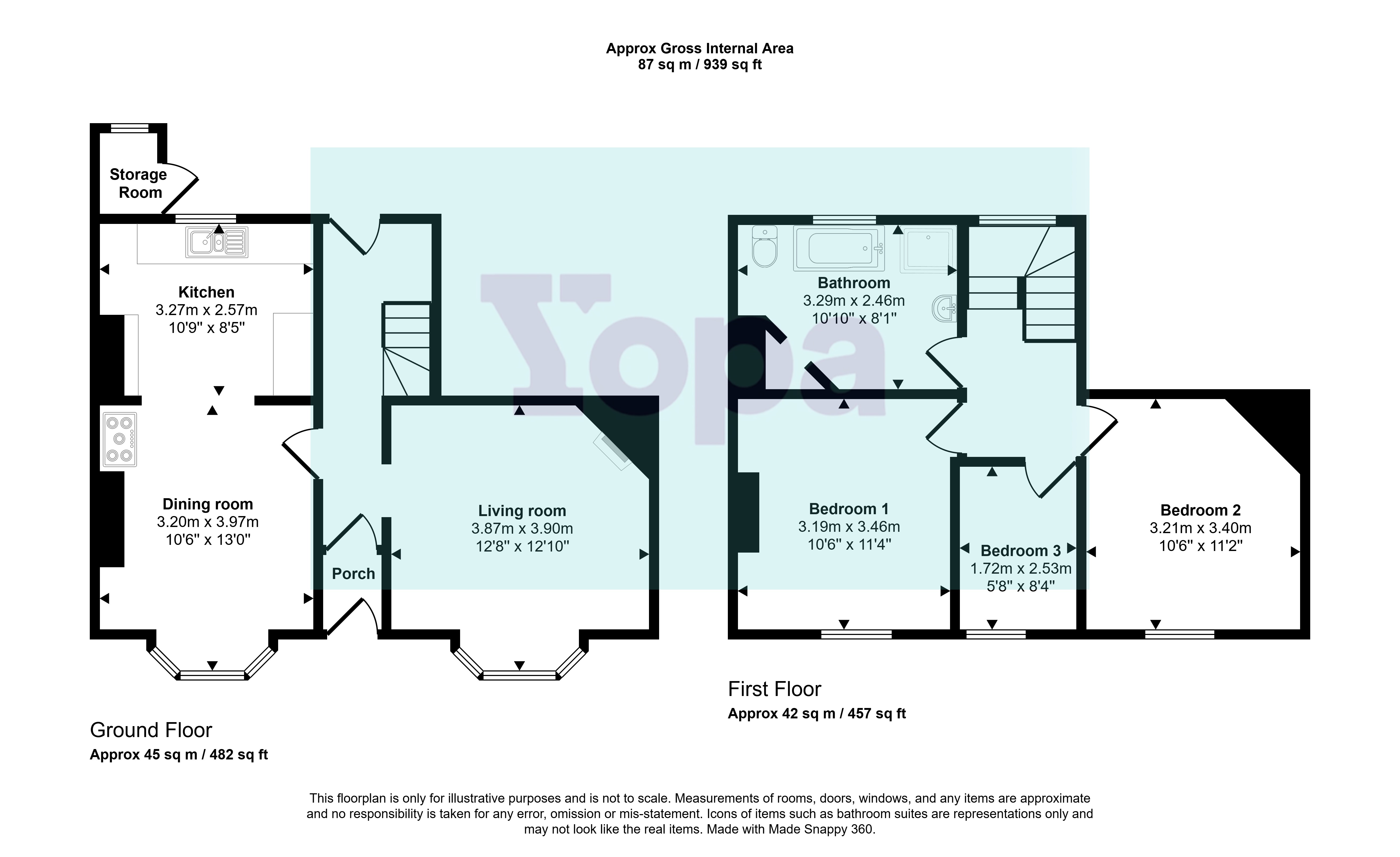 4, Gordon Terrace, Bridgwater floorplan