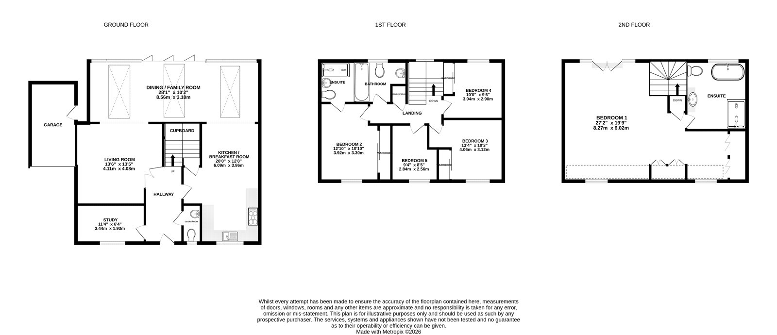 26, Macintyre Place, Fleet floorplan