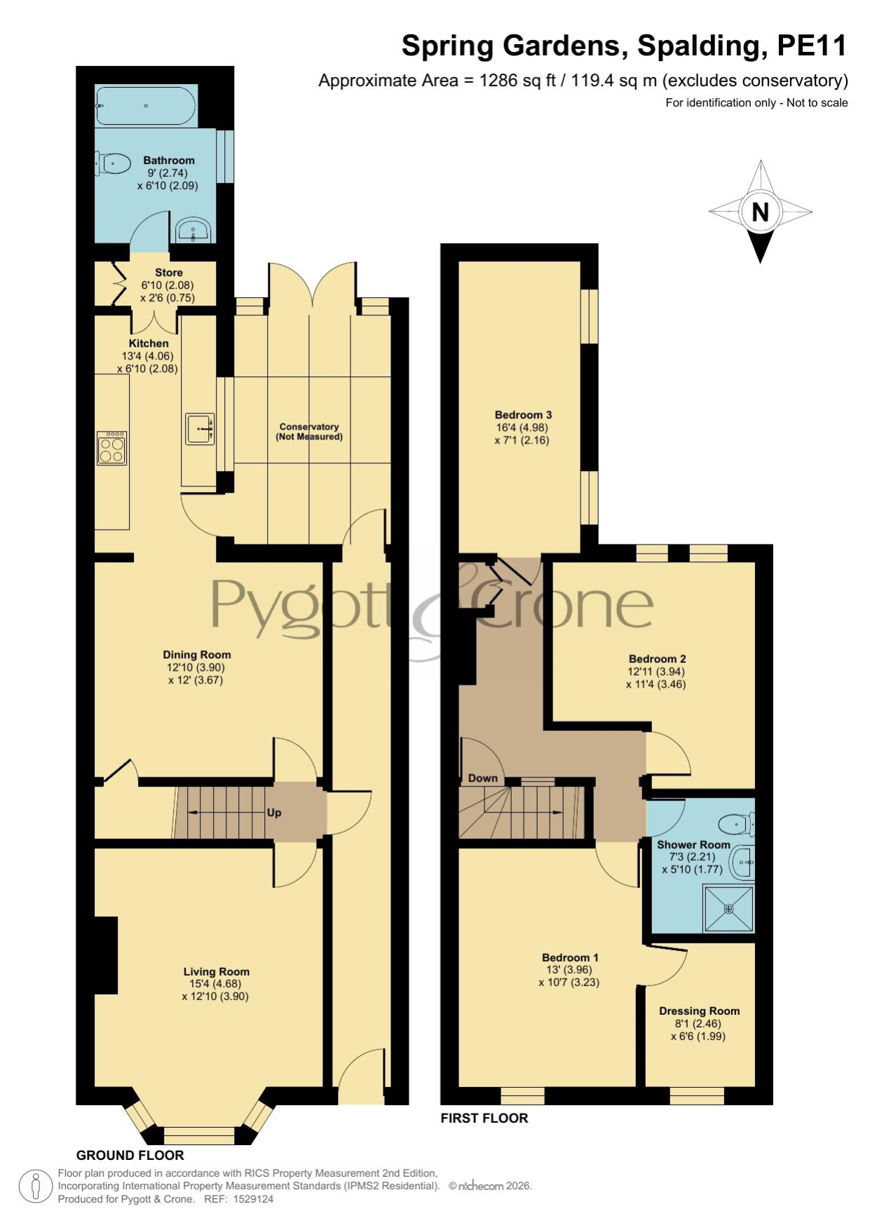 Spring Gardens, Spalding floorplan