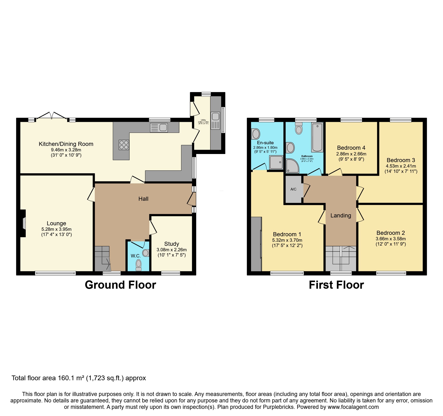 2, Spring Mews, Frodsham floorplan