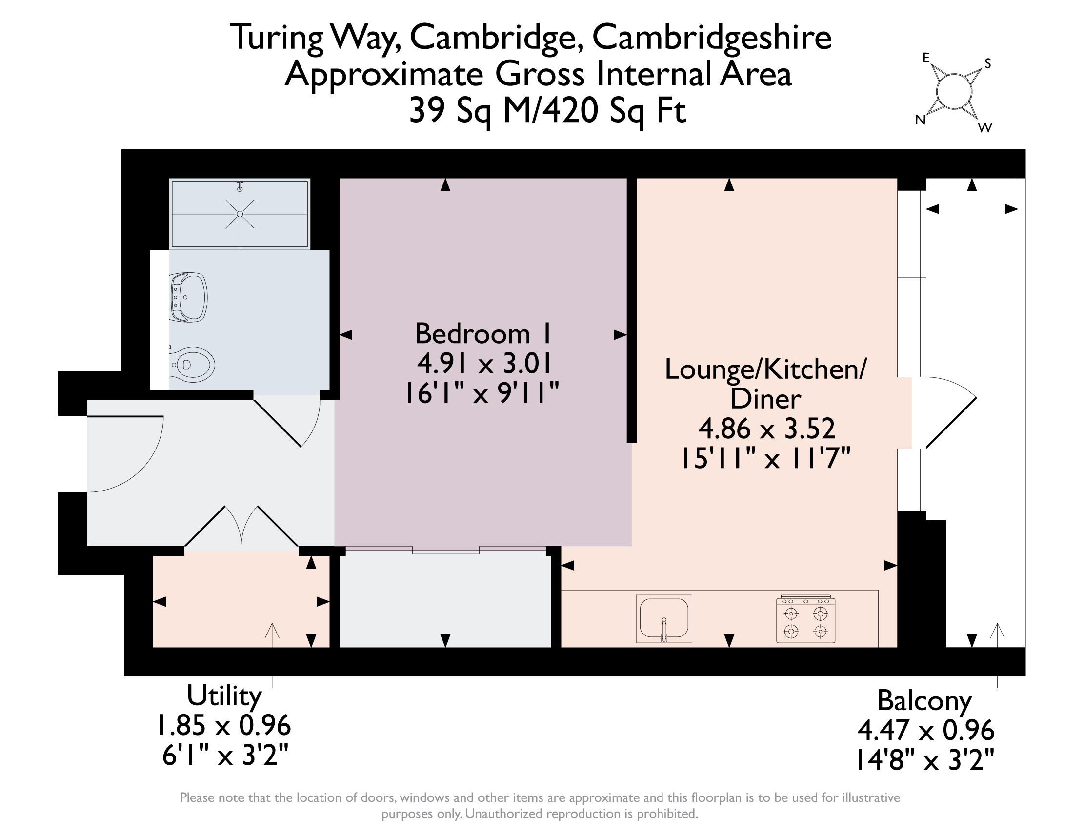 233, Turing Way, Cambridgeshire floorplan