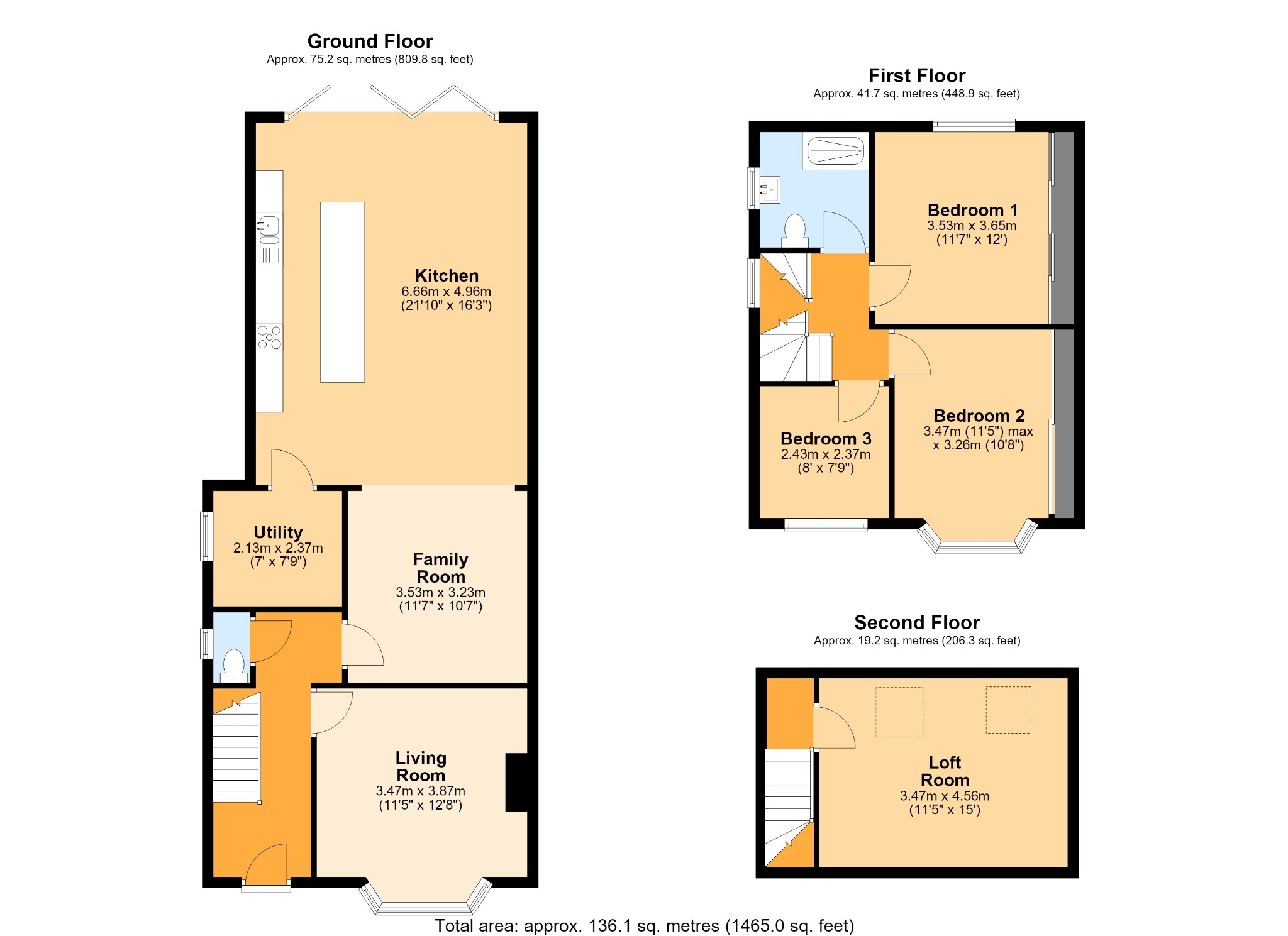 18 Ty'r Y Sarn Road, Rumney, South Glamorgan floorplan