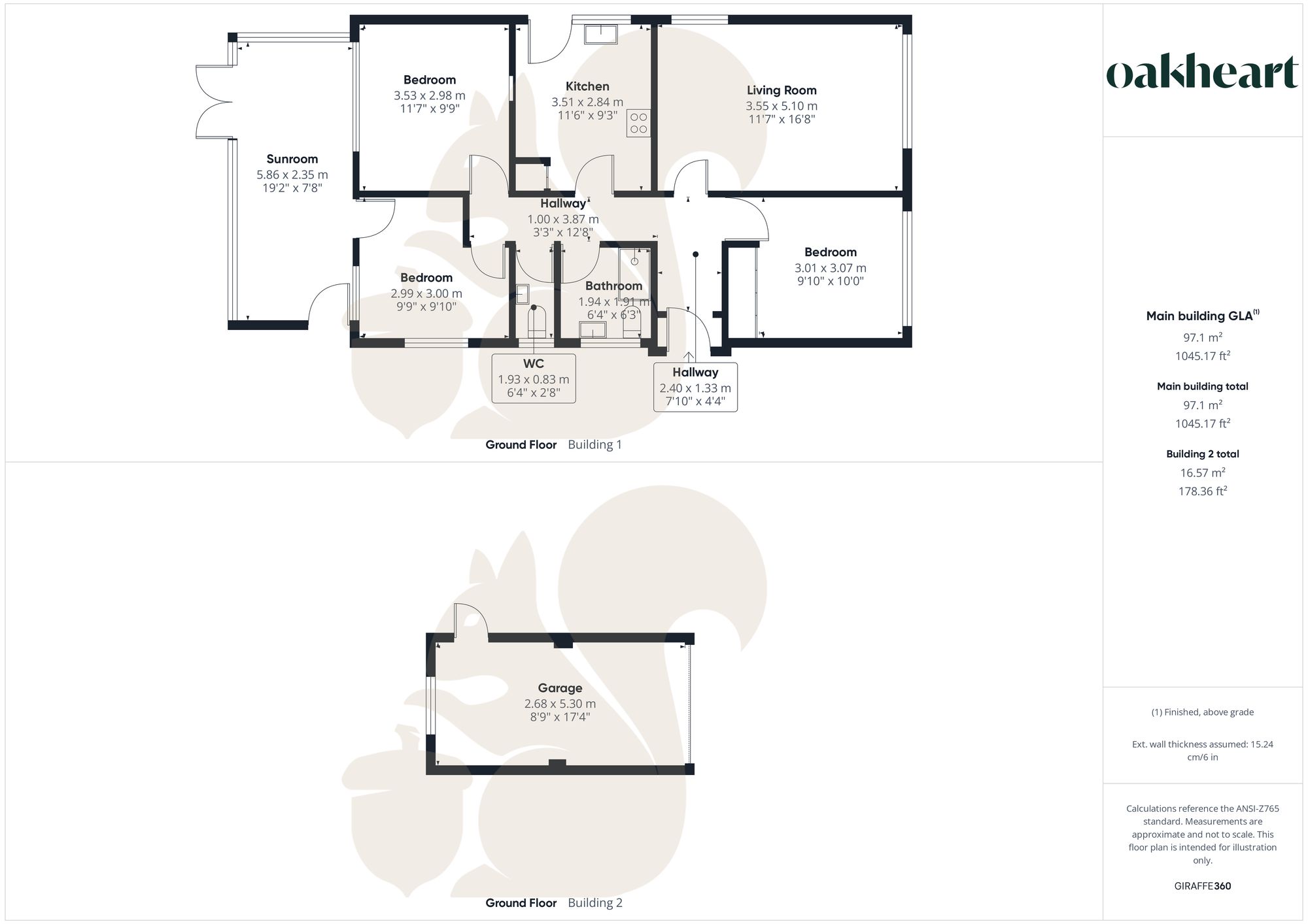 11 Badgers Green, Colchester floorplan