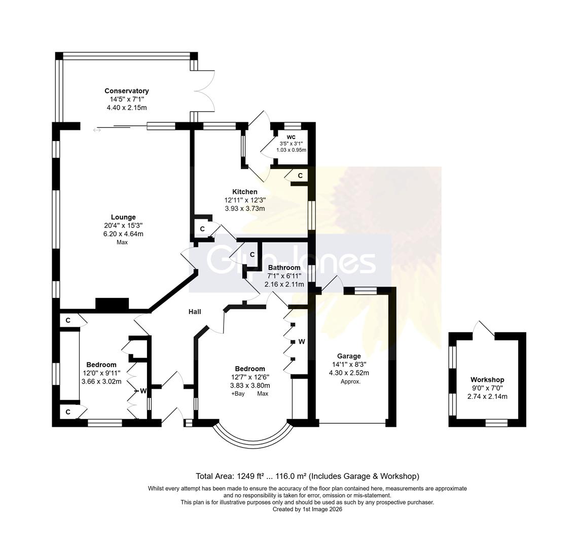 Amberley Road, Rustington floorplan