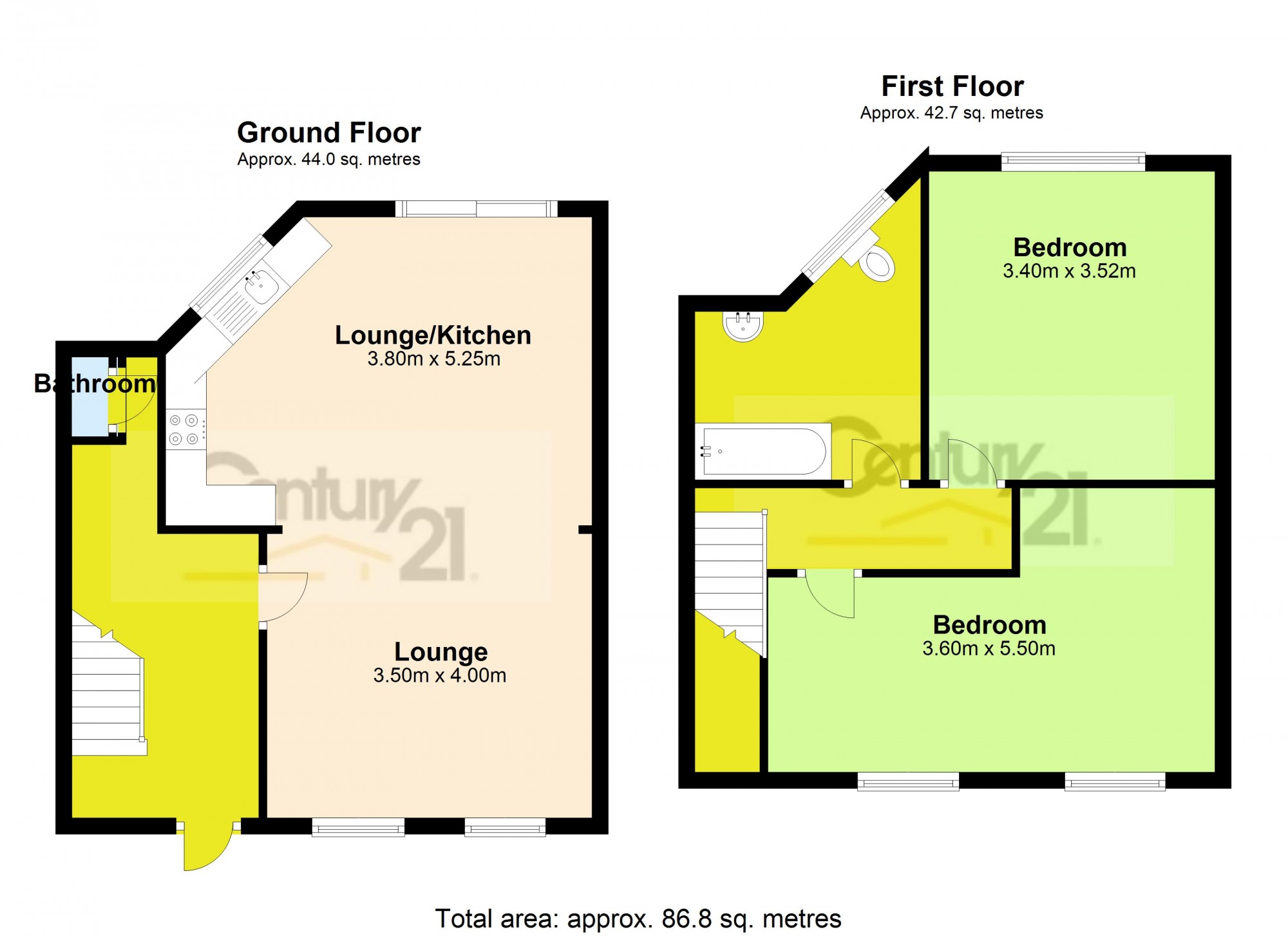 2 Bedrooms Maisonette to rent in Matlock Road, London E10