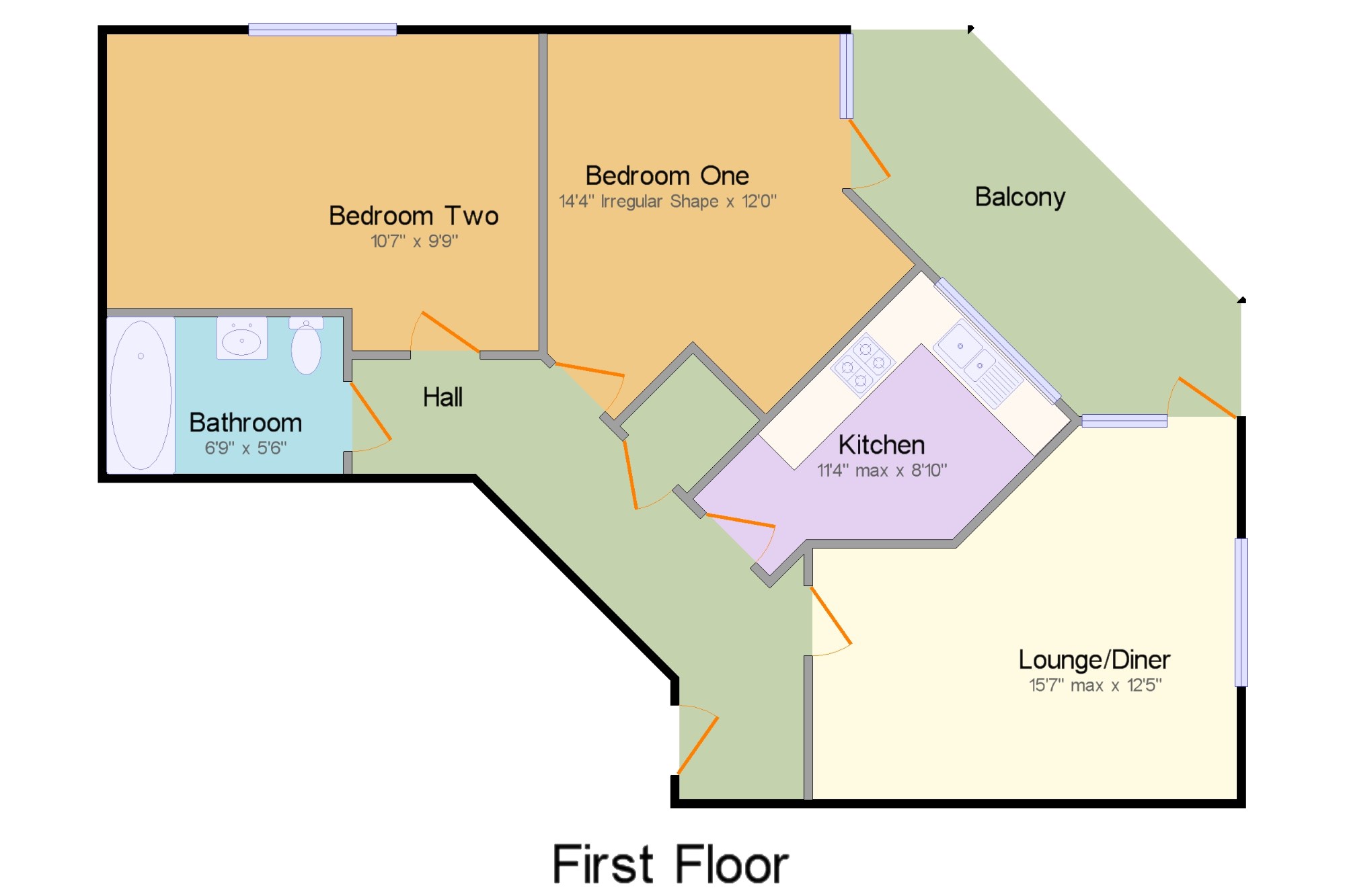 2 Bedrooms Flat for sale in West Street, Grays, Essex RM17