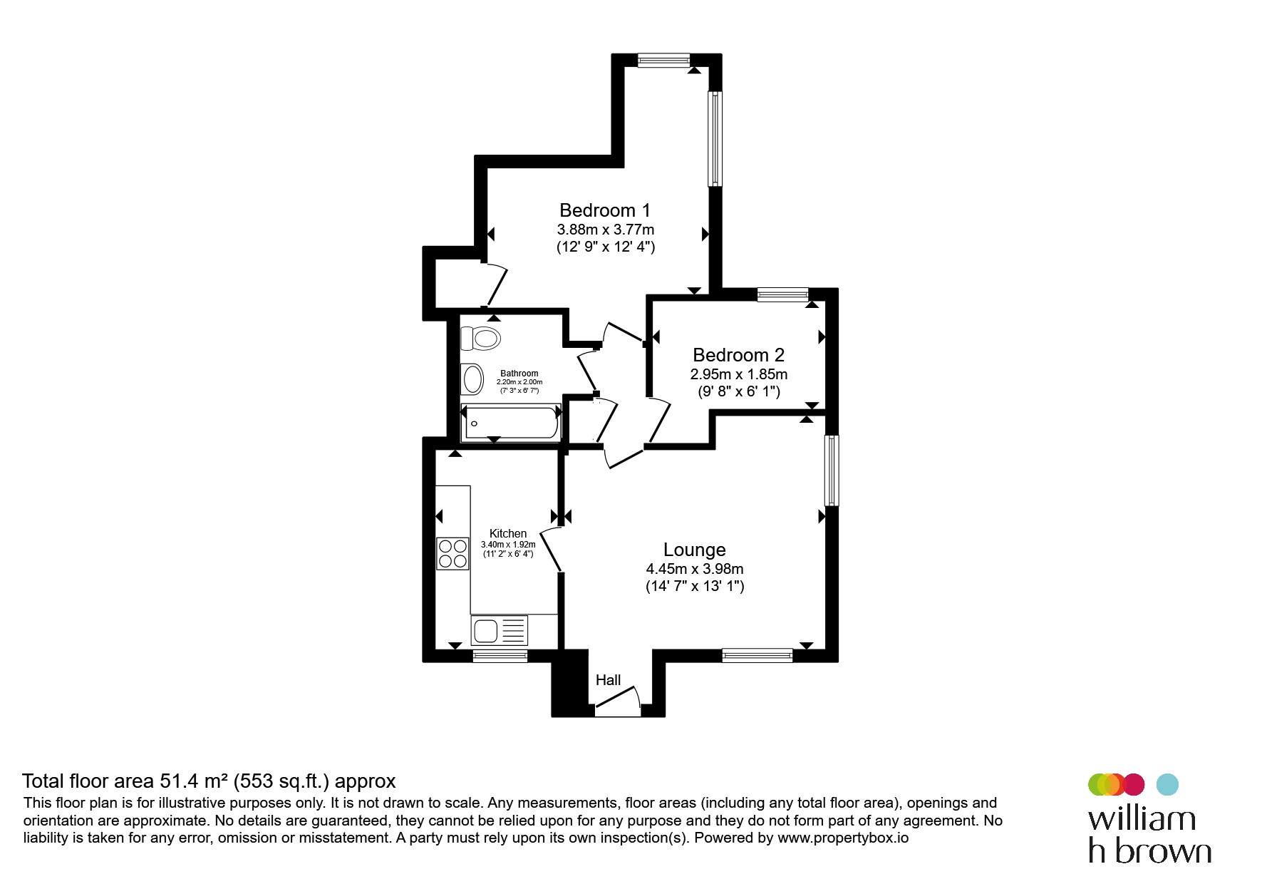 11, Cardinals Gate, Royston floorplan