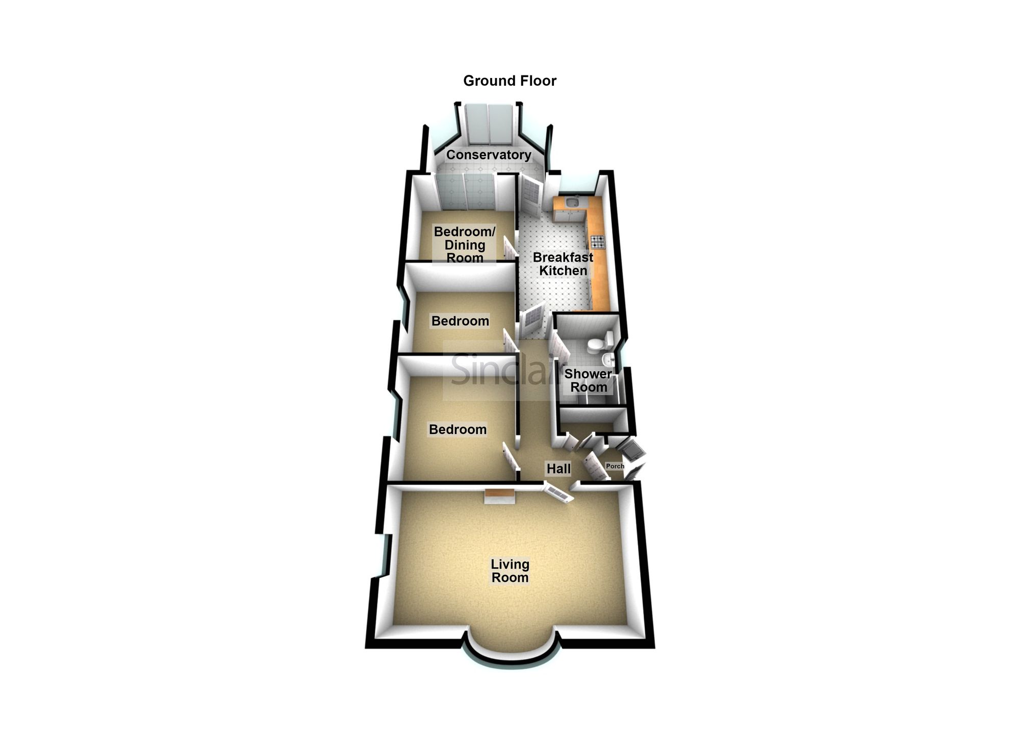 39 Farndale Drive, Loughborough floorplan