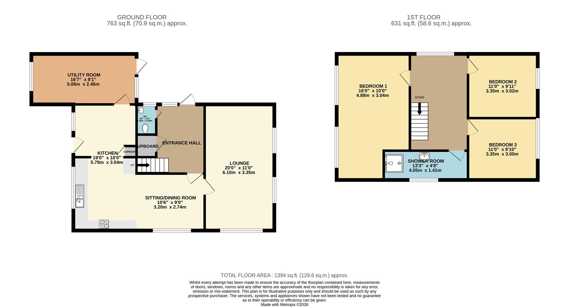 Hollybank, School Path, Barcombe floorplan