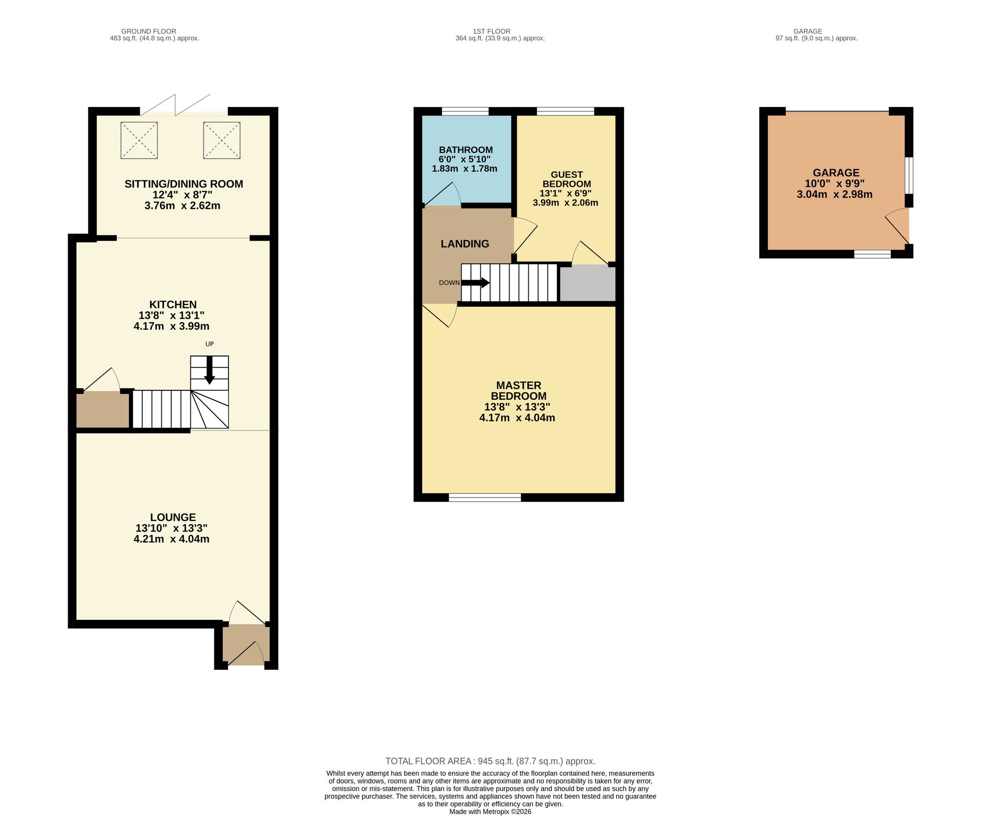 18 Roe Green, Manchester floorplan