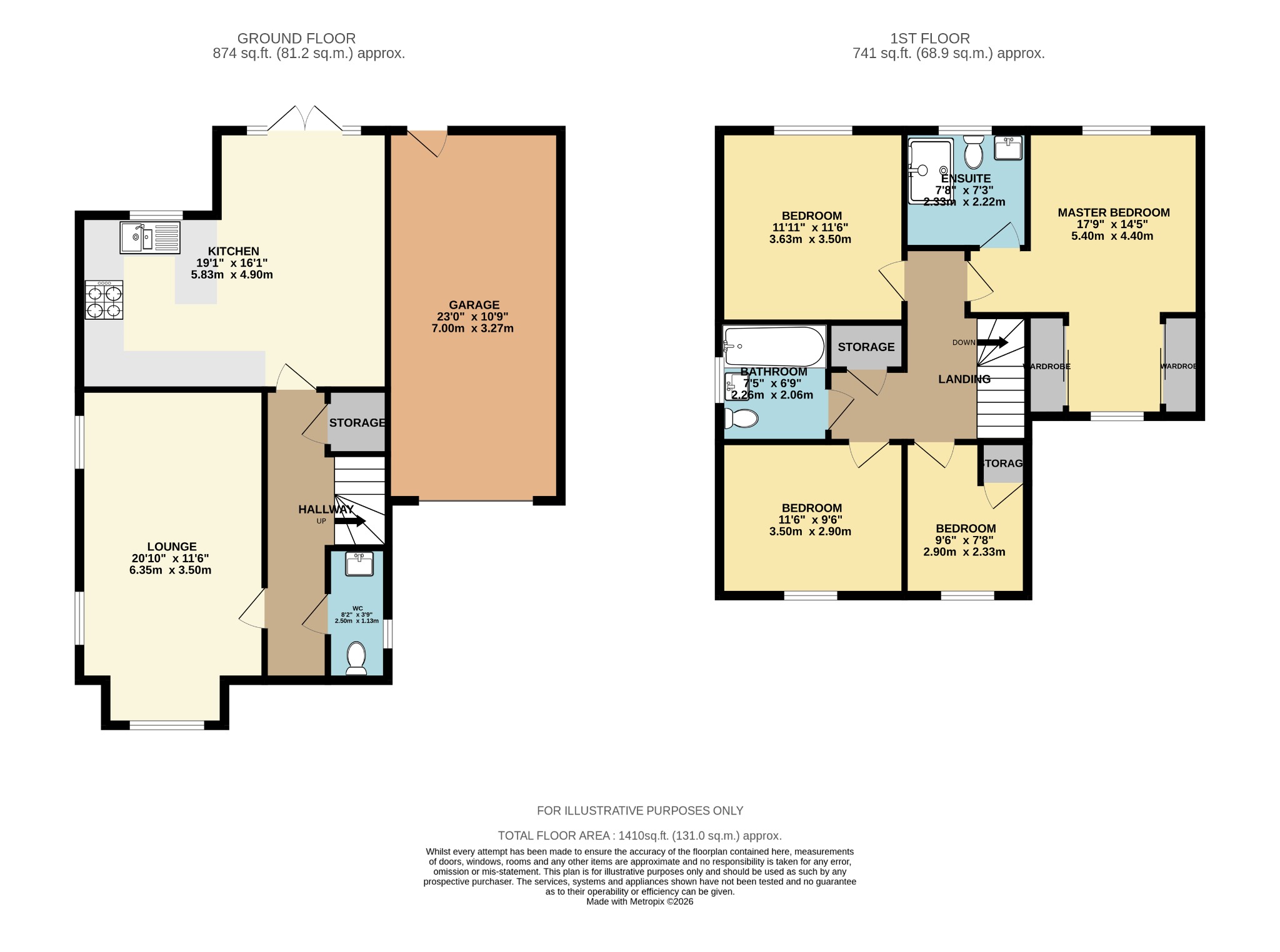 11 Wheeler Avenue, Wokingham, Berkshire floorplan