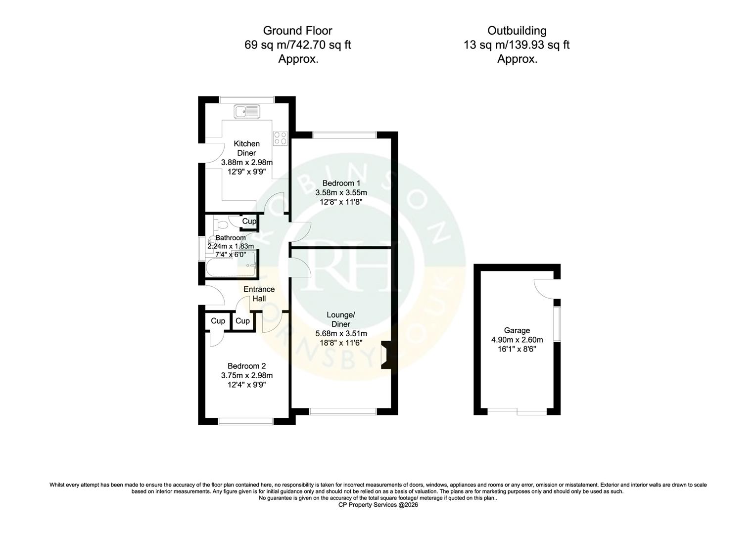 142, Stoops Lane, Doncaster floorplan