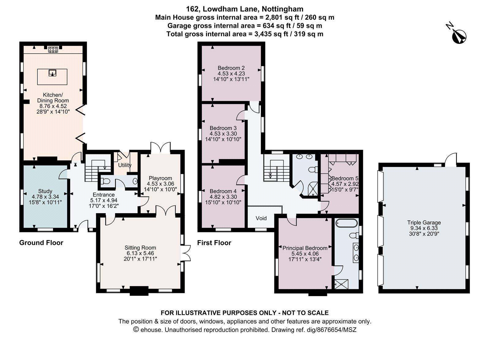 162, Lowdham Lane, Nottingham floorplan
