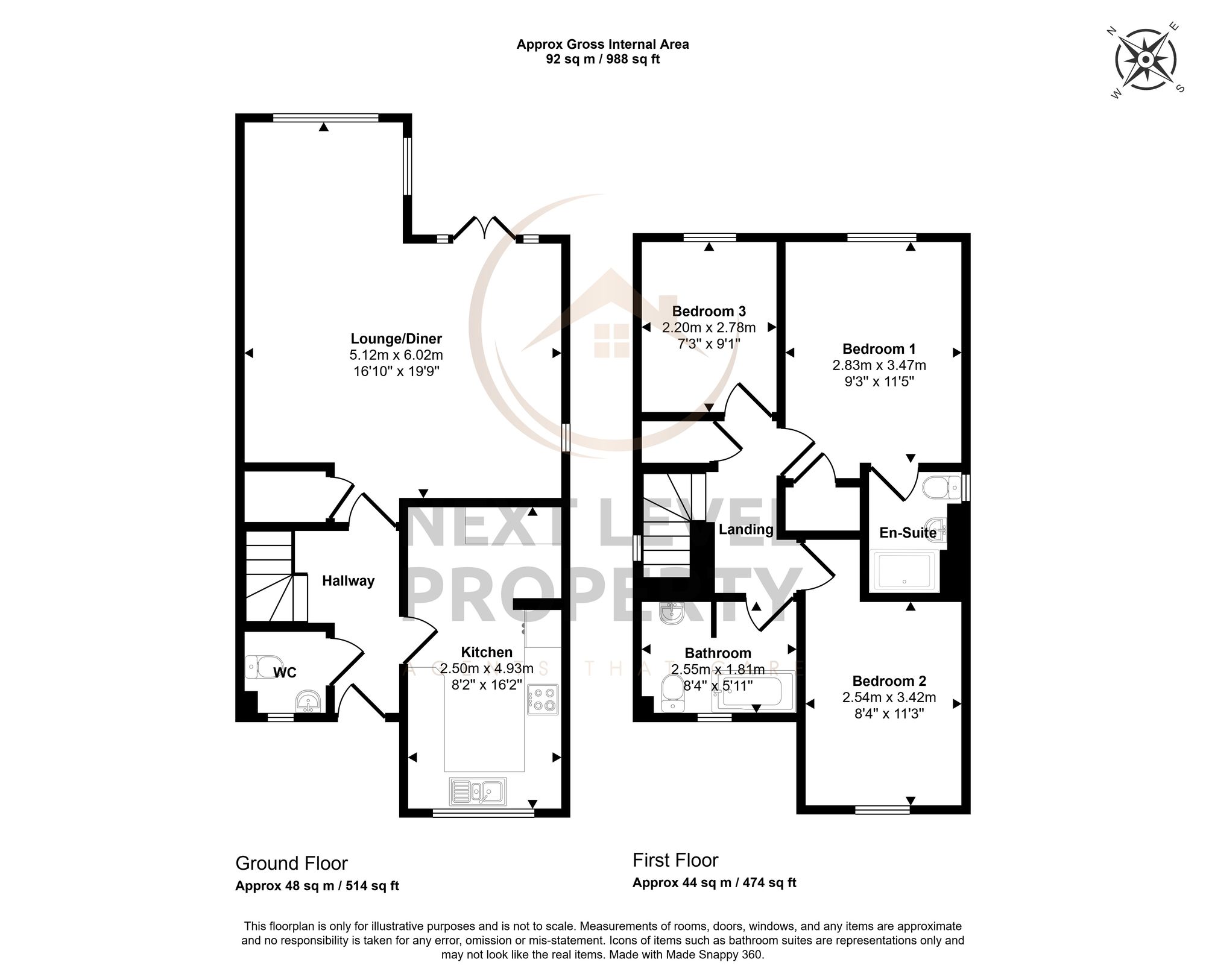 2 Campbell Way, March floorplan