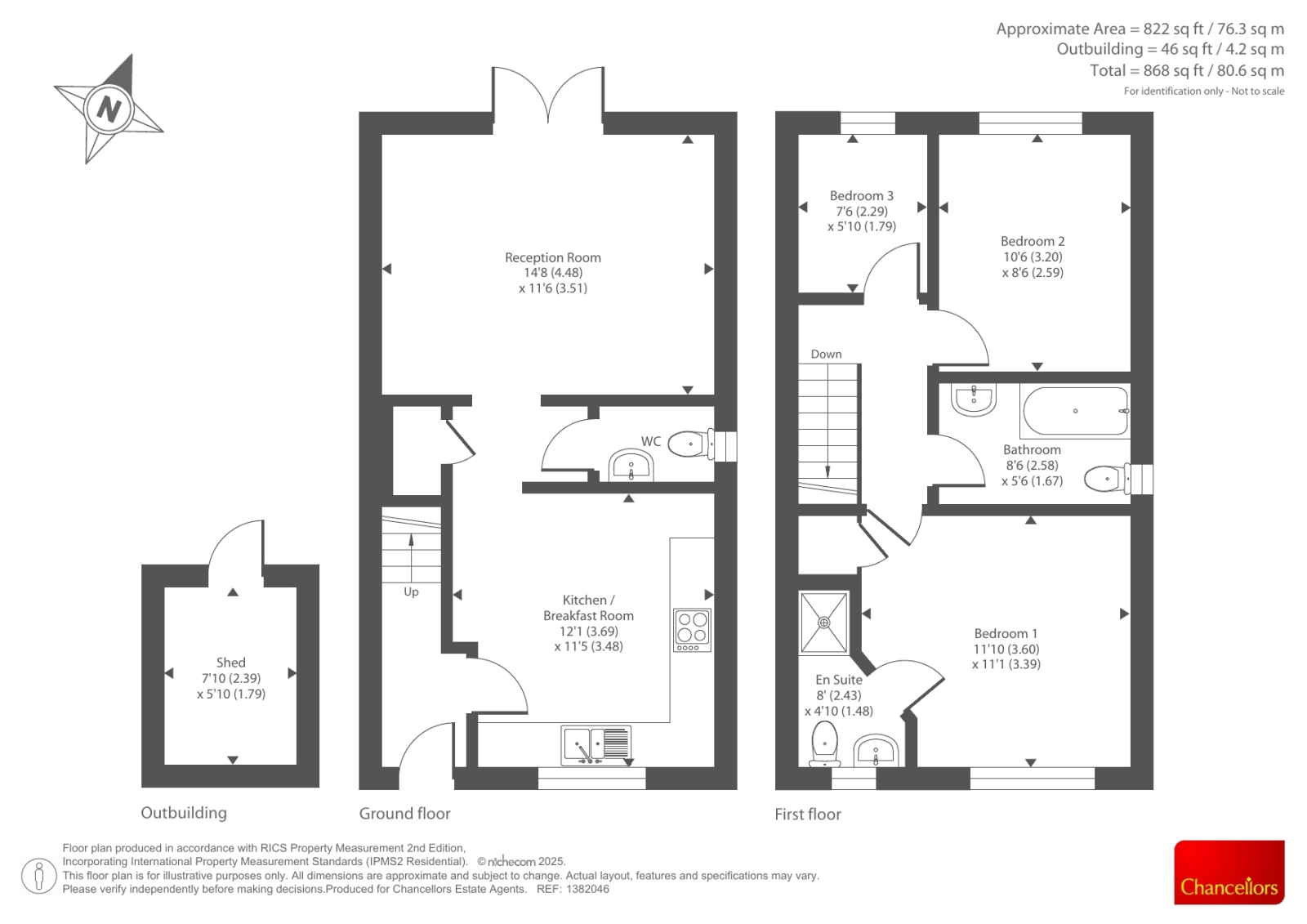 66 PORTHOUSE RISE, Bromyard, Bromyard floorplan