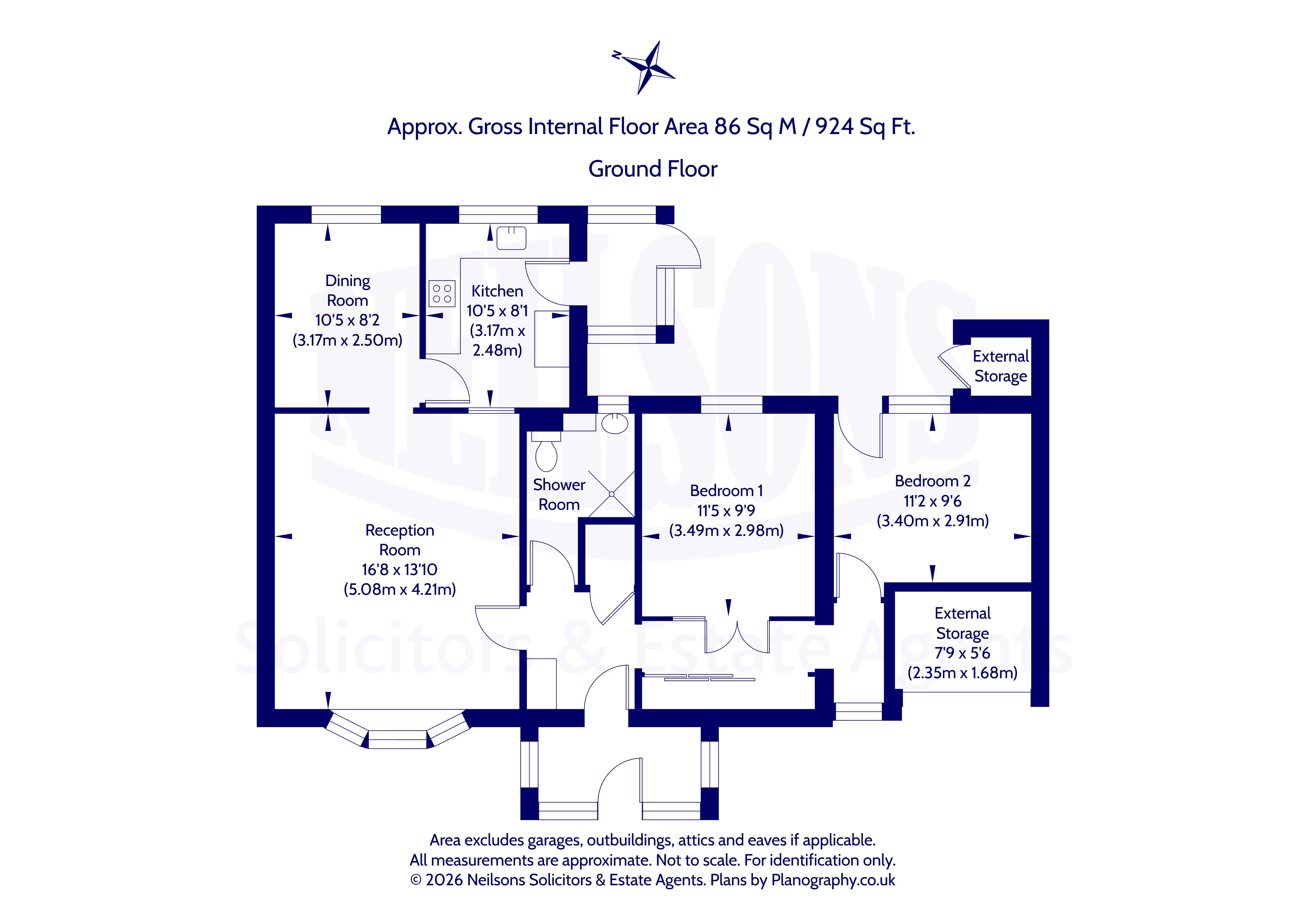 41, Braehead Drive, Edinburgh floorplan