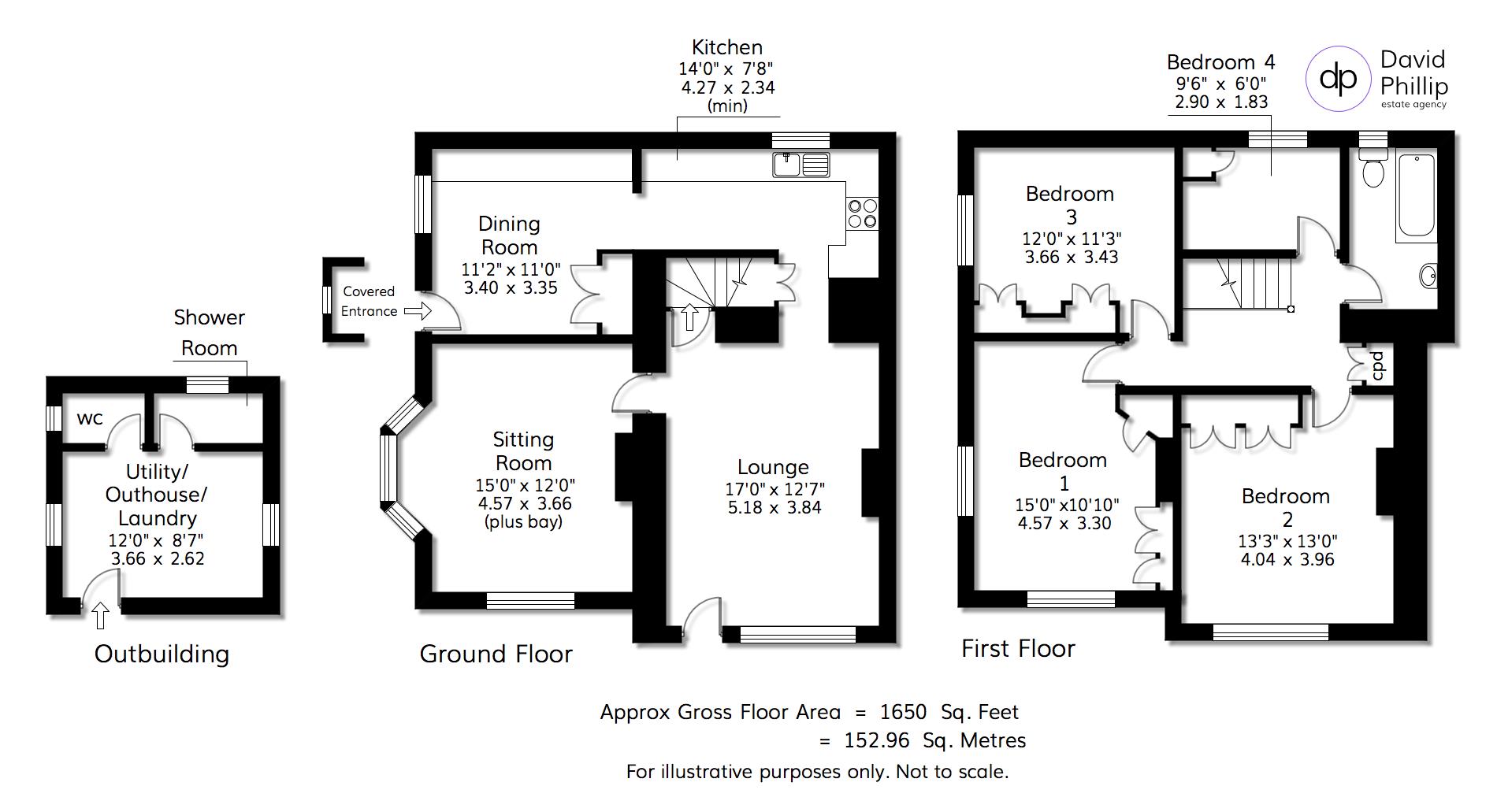 2, Crowther Fold, Harden floorplan