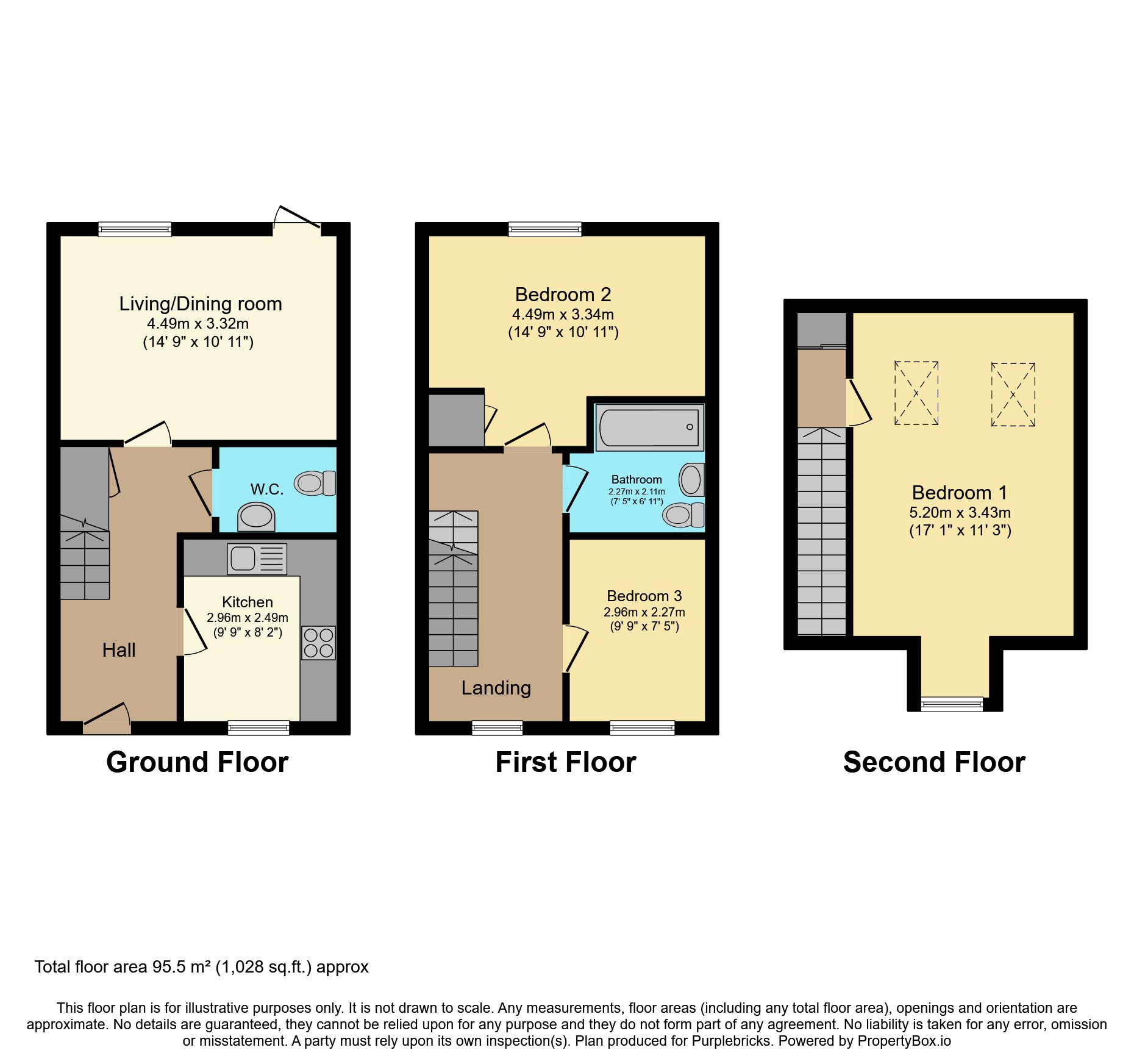 10, Jay Rise, Salisbury floorplan